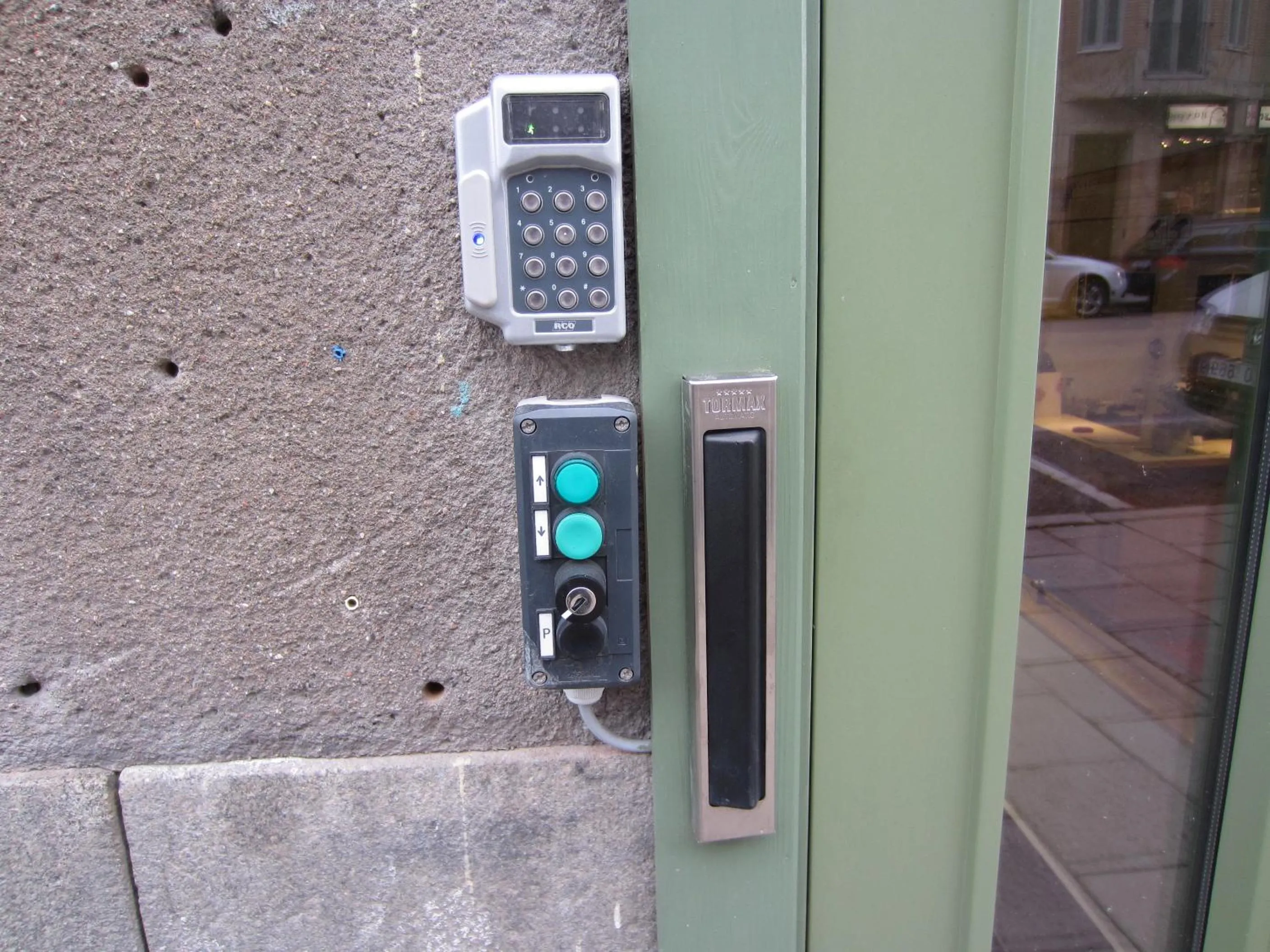 Facade/entrance in Hostel Dalagatan