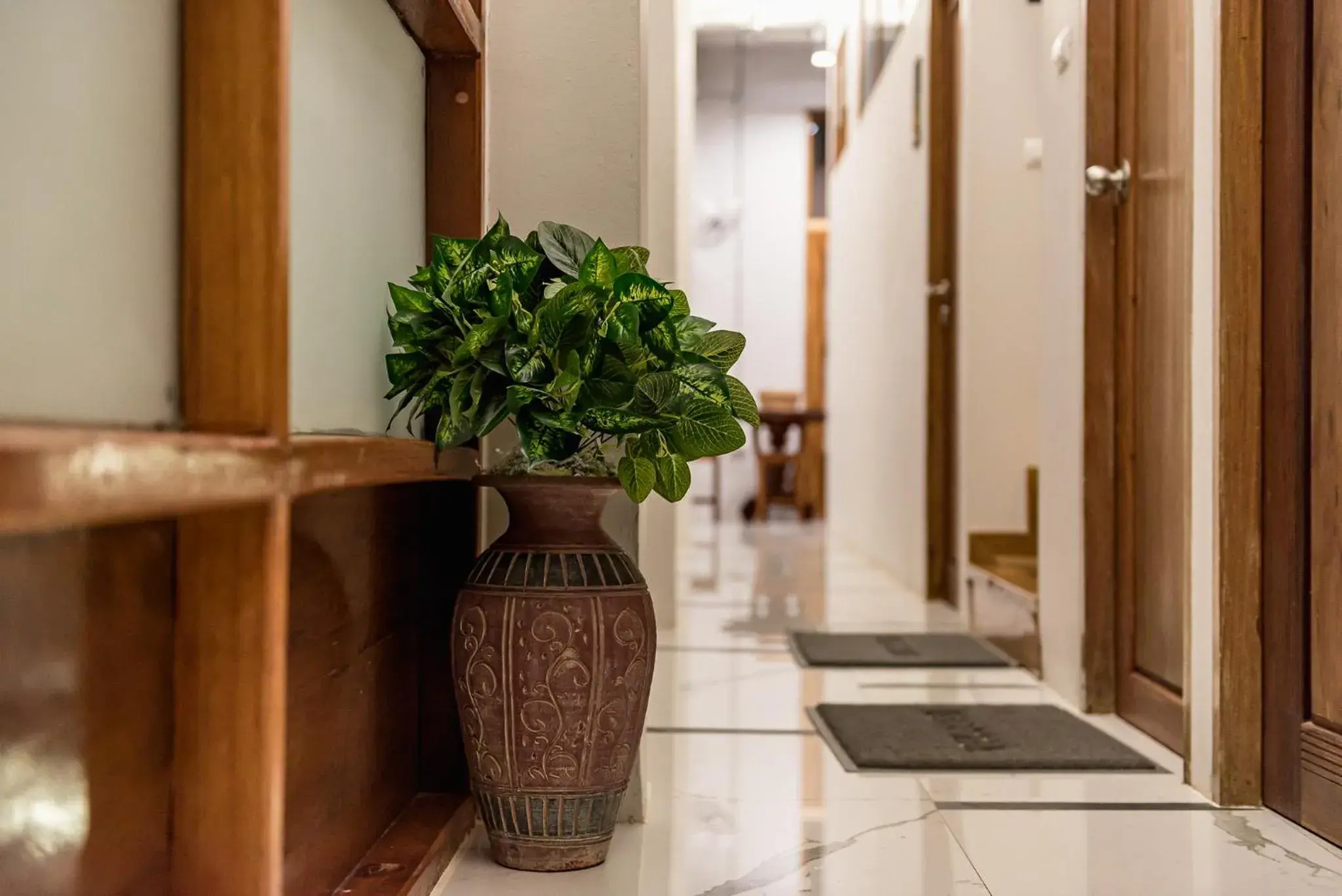 Inner courtyard view in U Chiangkhan Inner courtyard view in U Chiangkhan