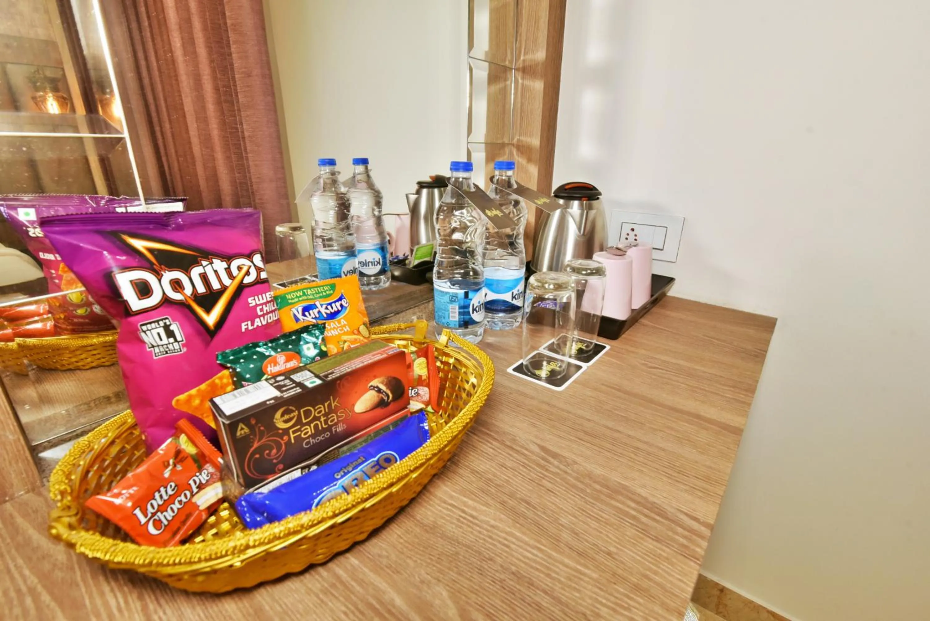 Coffee/tea facilities in Hotel Infa - 400m From Golden Temple