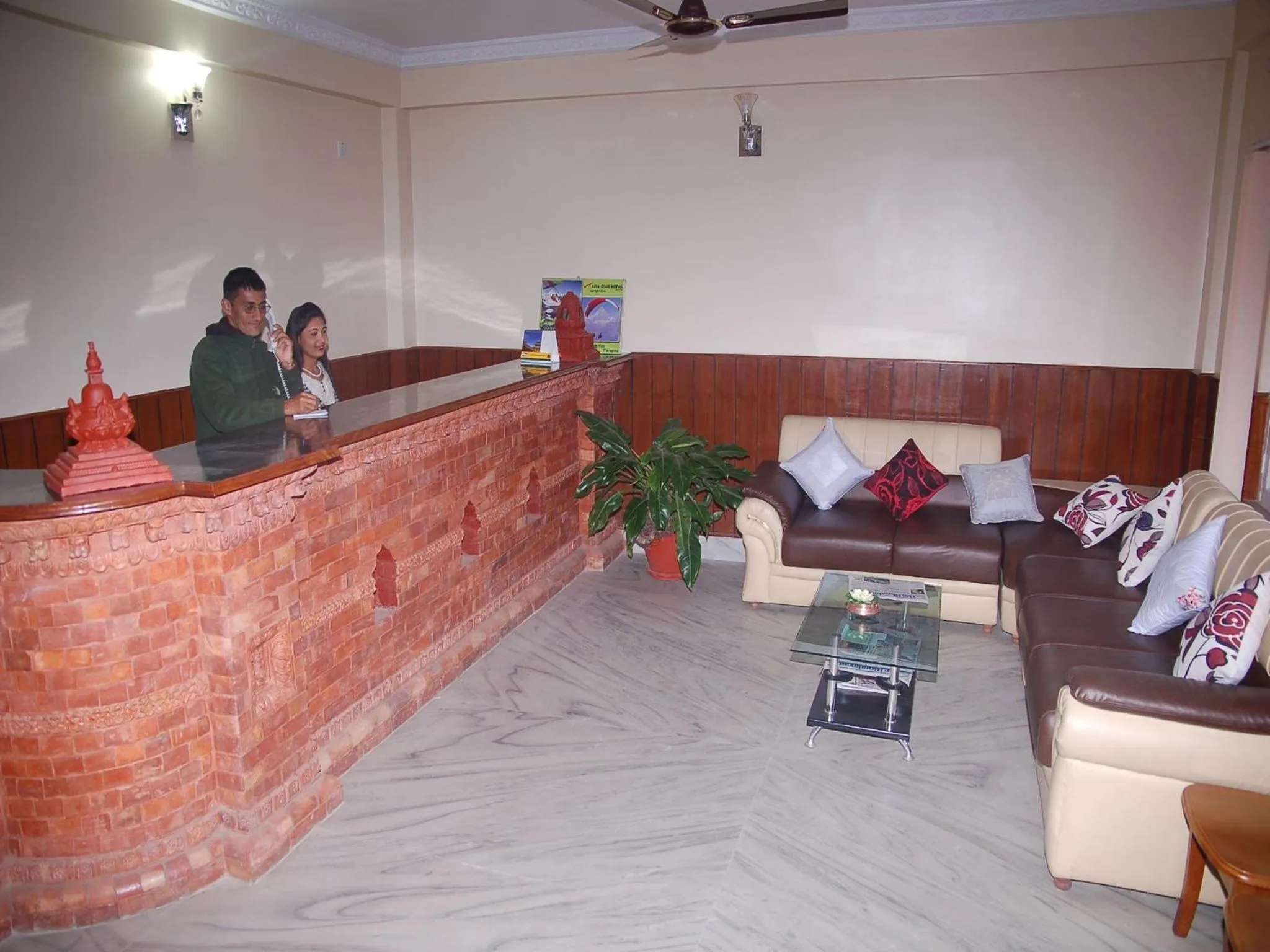 Lobby or reception in Hotel Asia