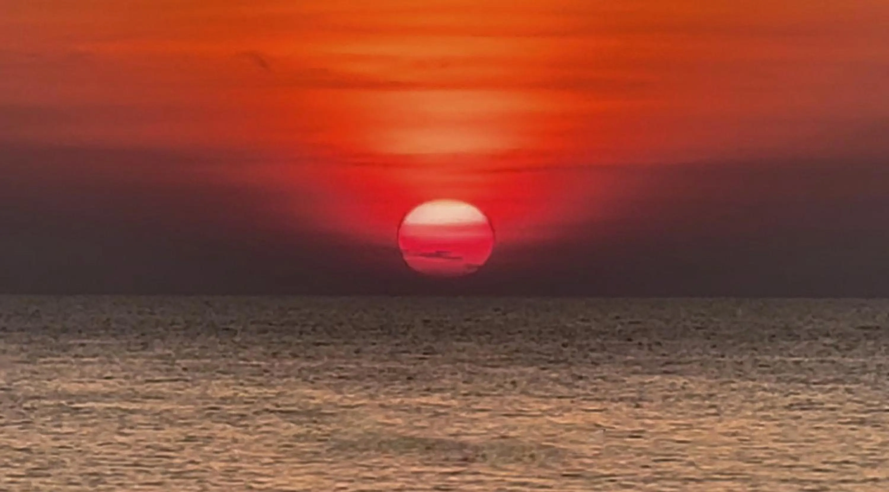 Sunset in On the Rocks