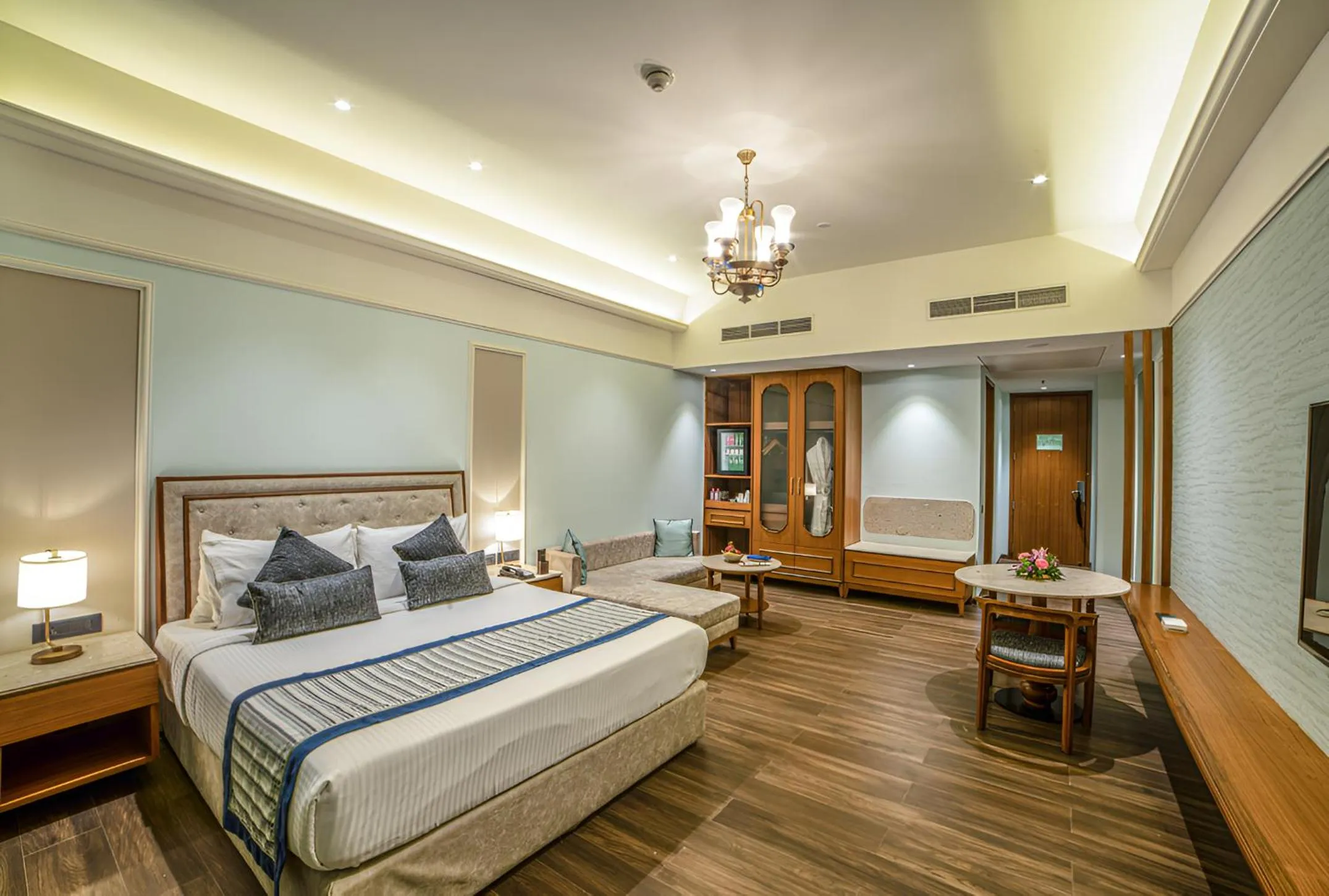 Bed in Gift City Club, a member of Radisson Individuals