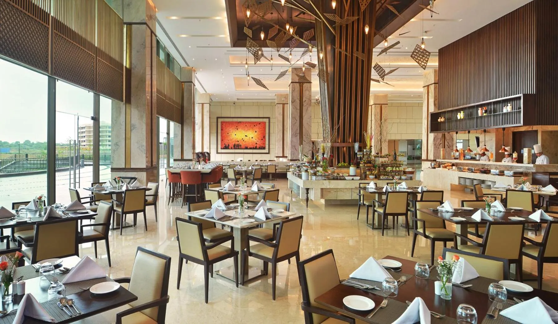 Restaurant/places to eat in Gift City Club, a member of Radisson Individuals