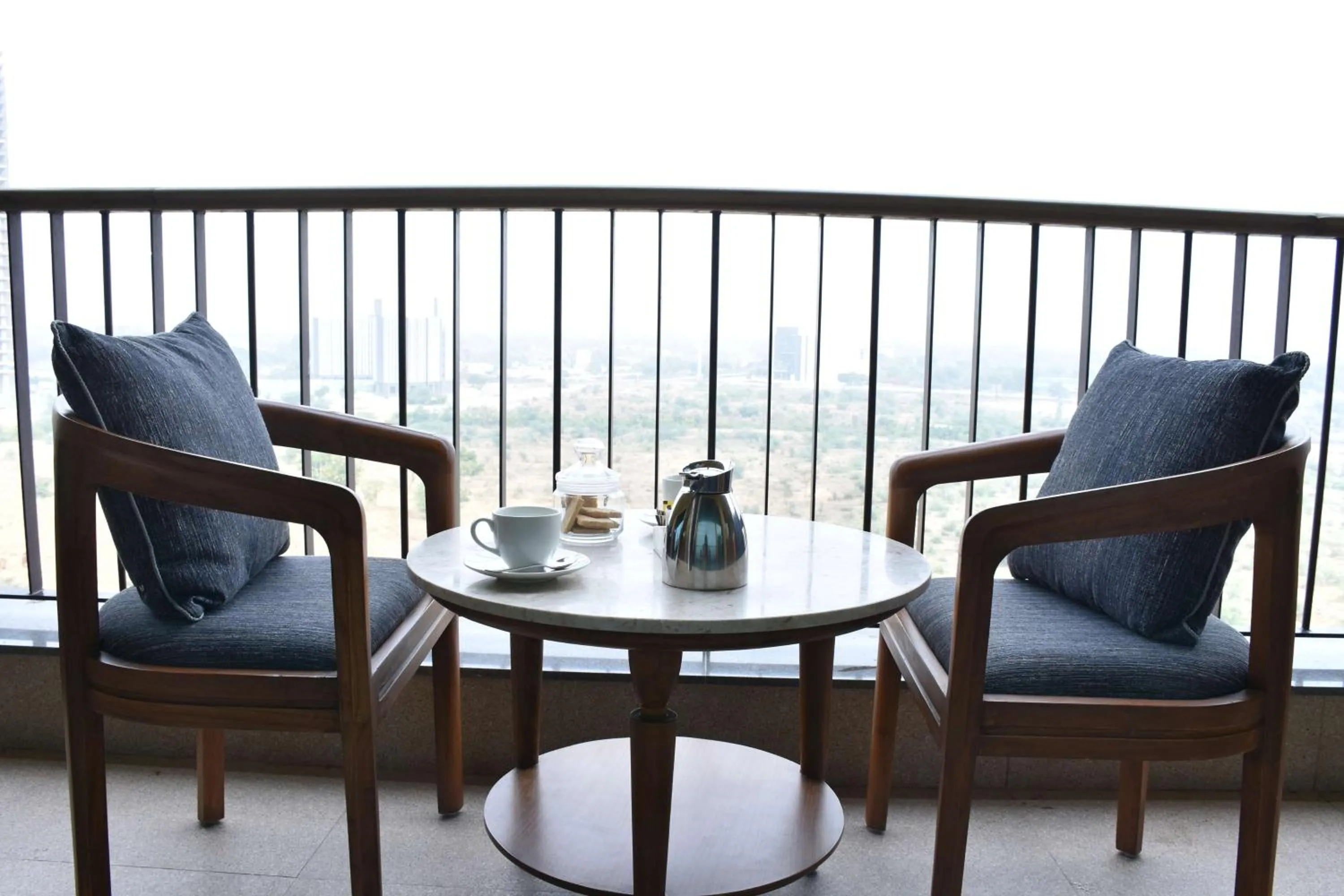 Balcony/Terrace in Gift City Club, a member of Radisson Individuals
