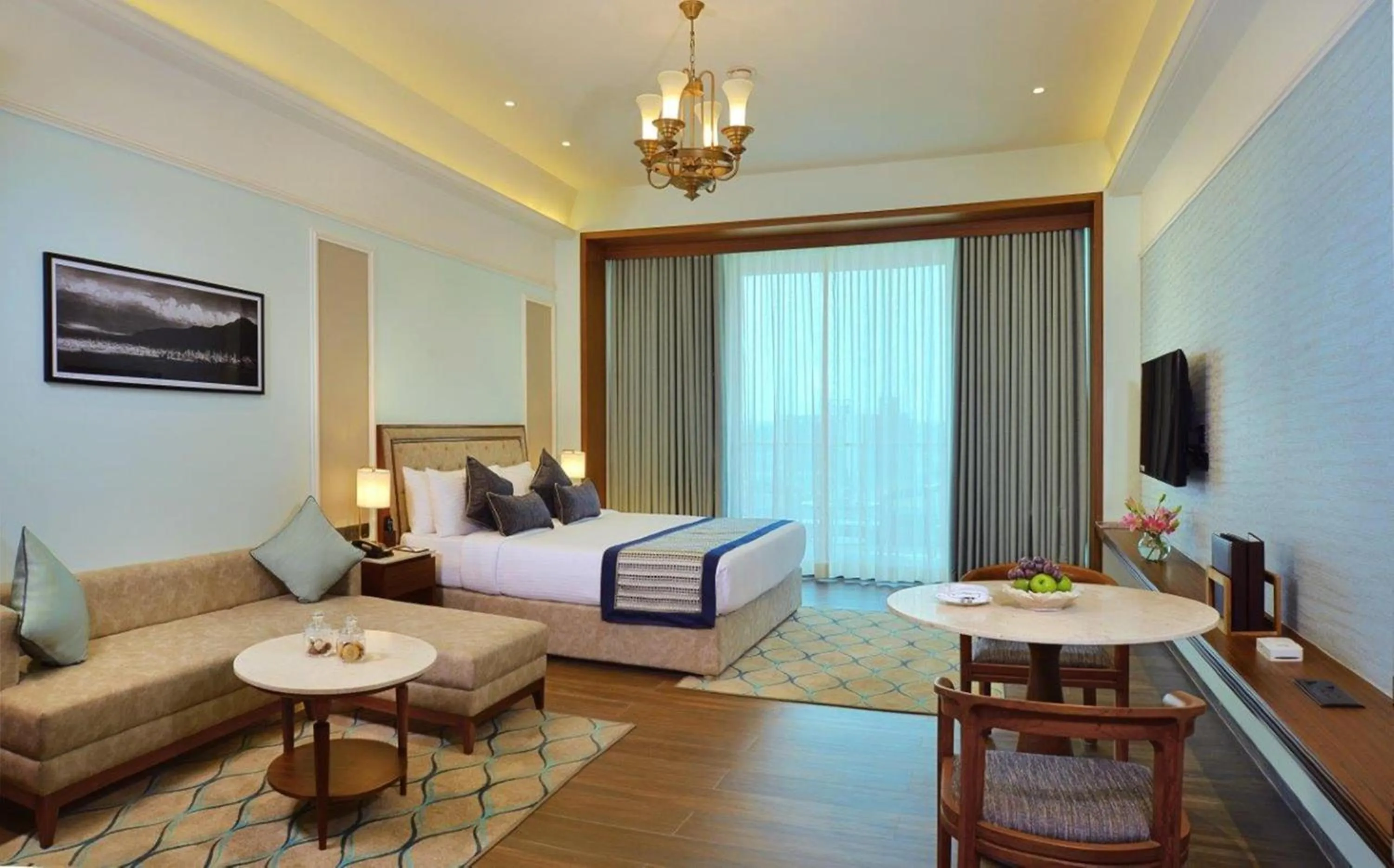 Bedroom, Bed in Gift City Club, a member of Radisson Individuals