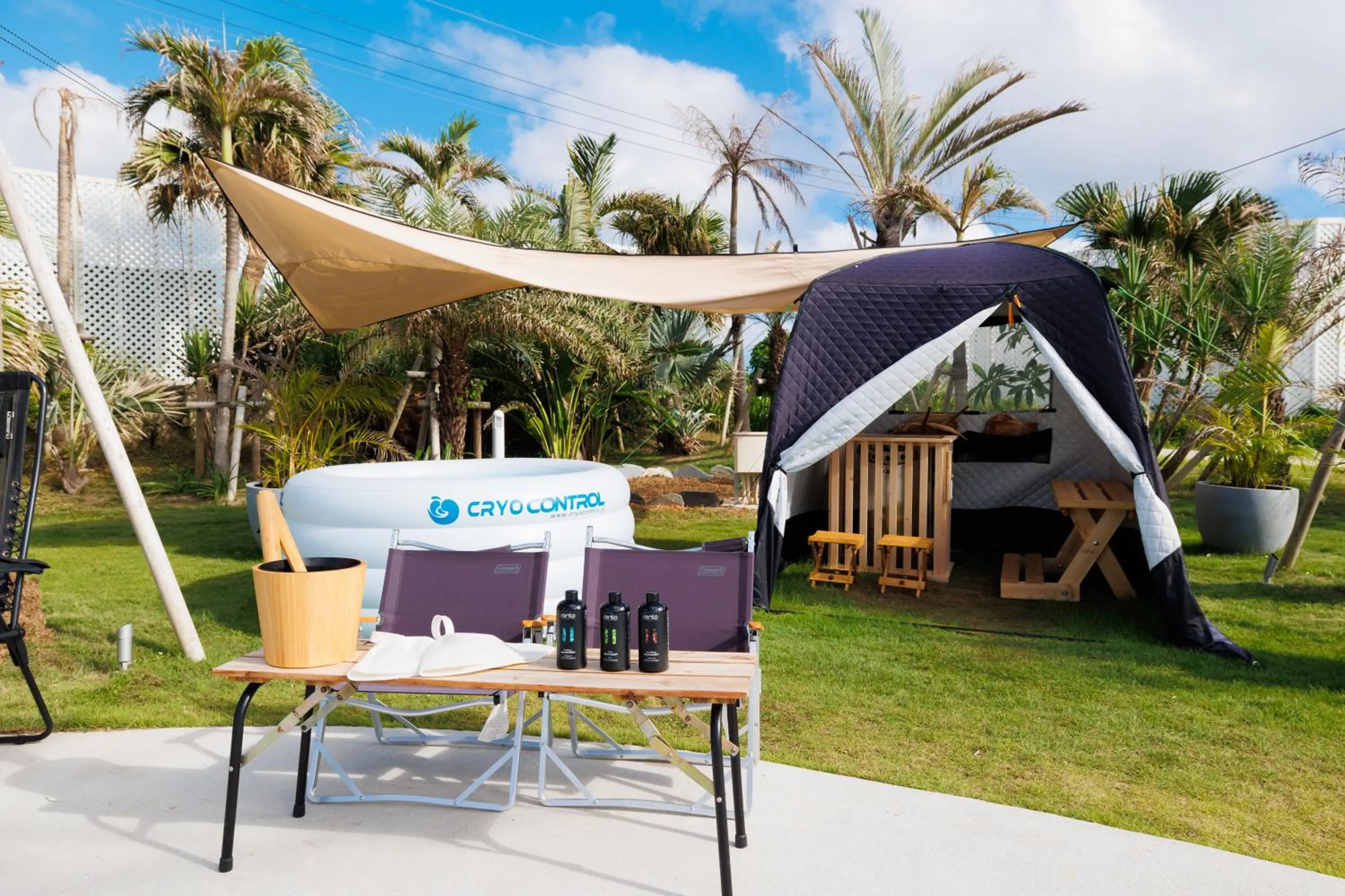 Sauna in Pricia Resort Yoron