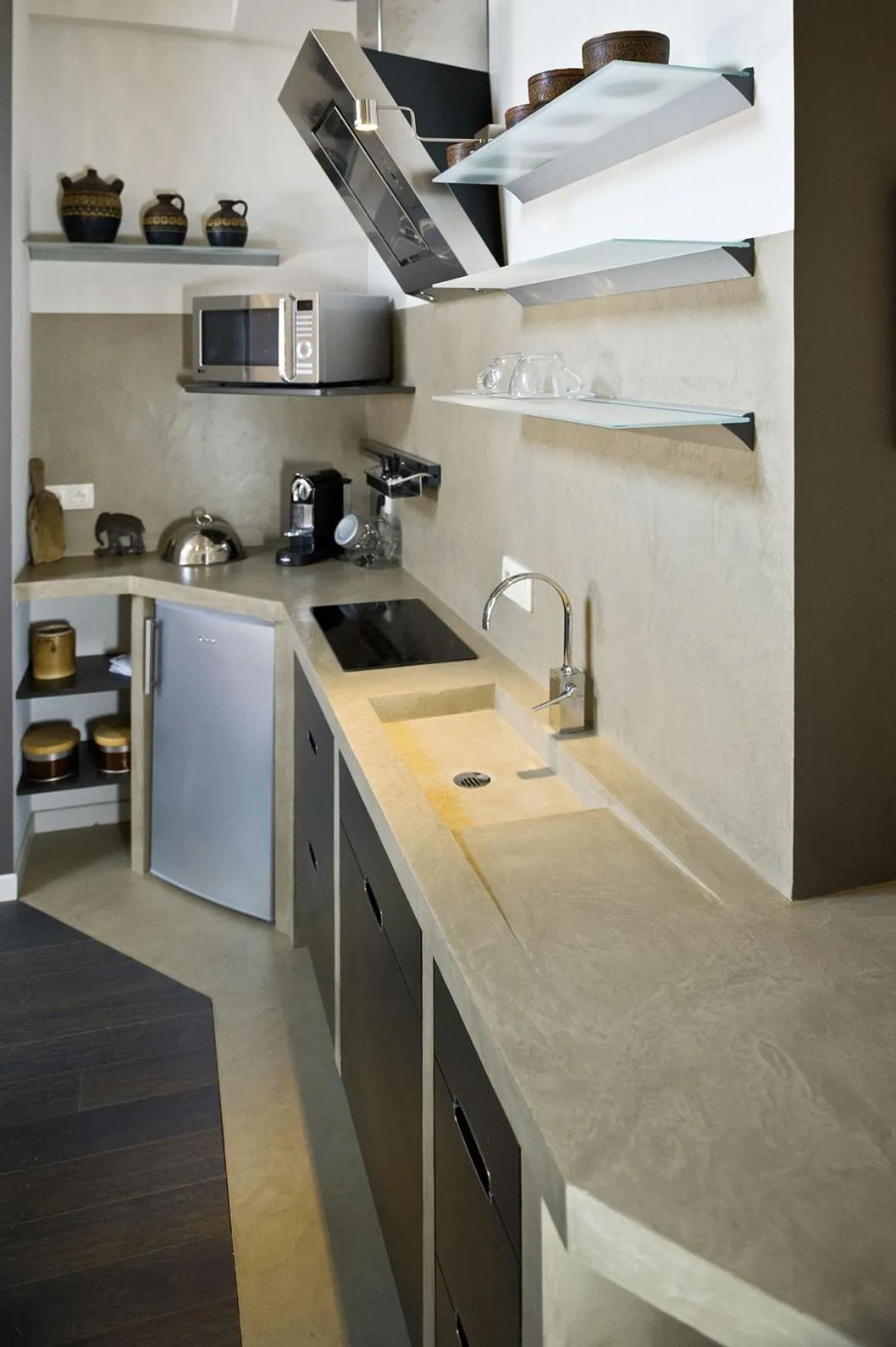 Kitchen or kitchenette in Maison d'Hôte de Myon