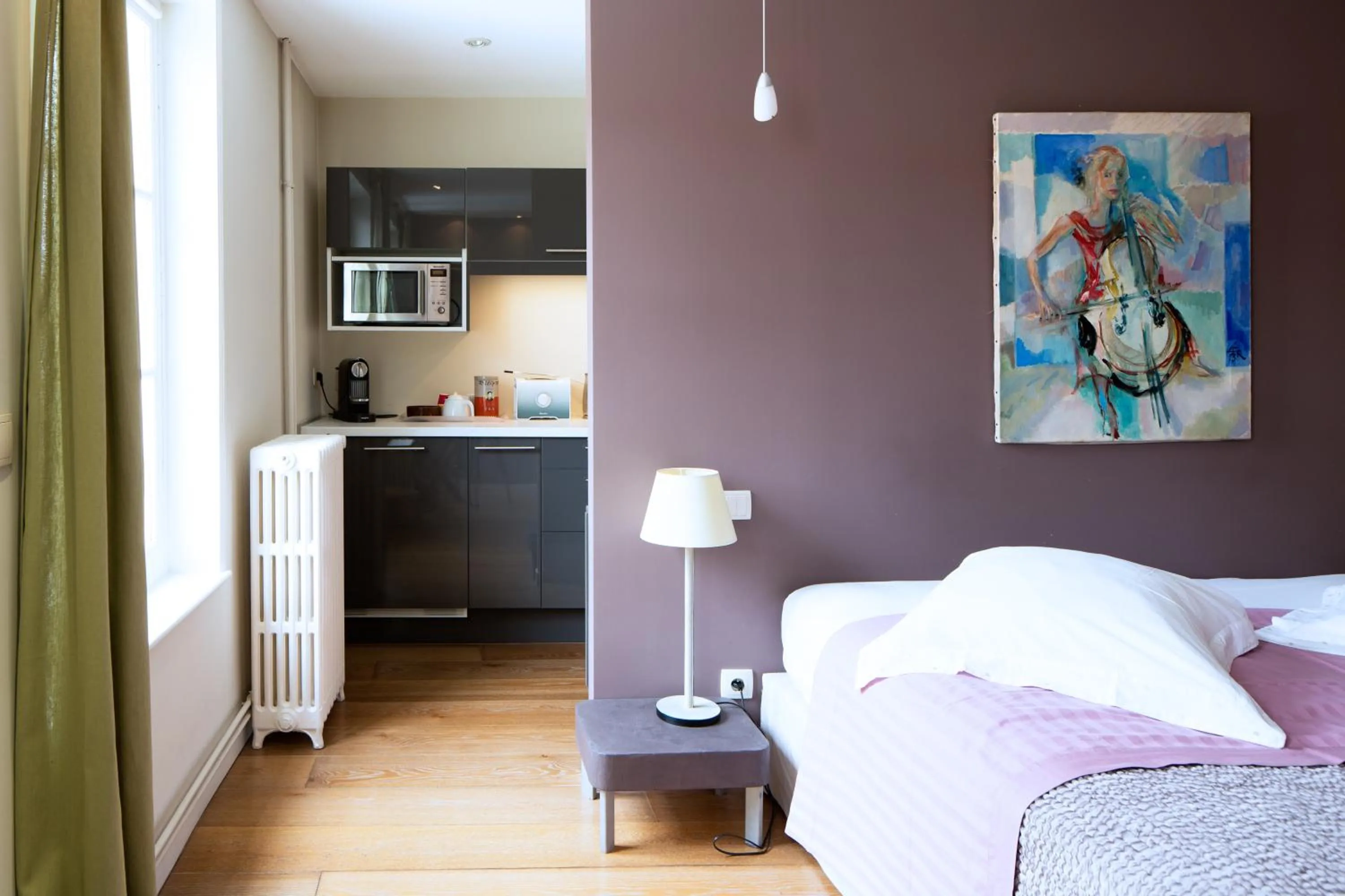 Bedroom, Bed in Maison d'Hôte de Myon