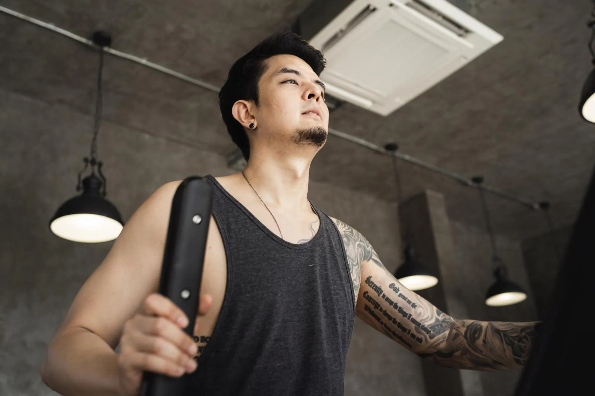 Fitness centre/facilities in The Gallery Hotel Nai Harn