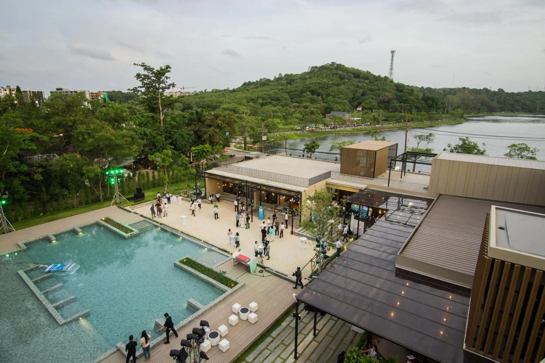 Lake view in The Gallery Hotel Nai Harn