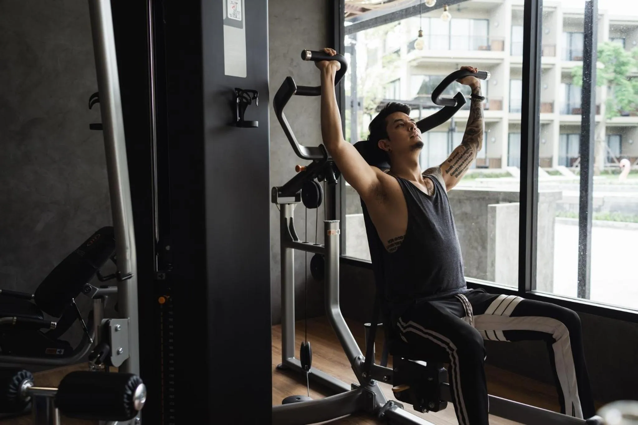 Fitness centre/facilities in The Gallery Hotel Nai Harn