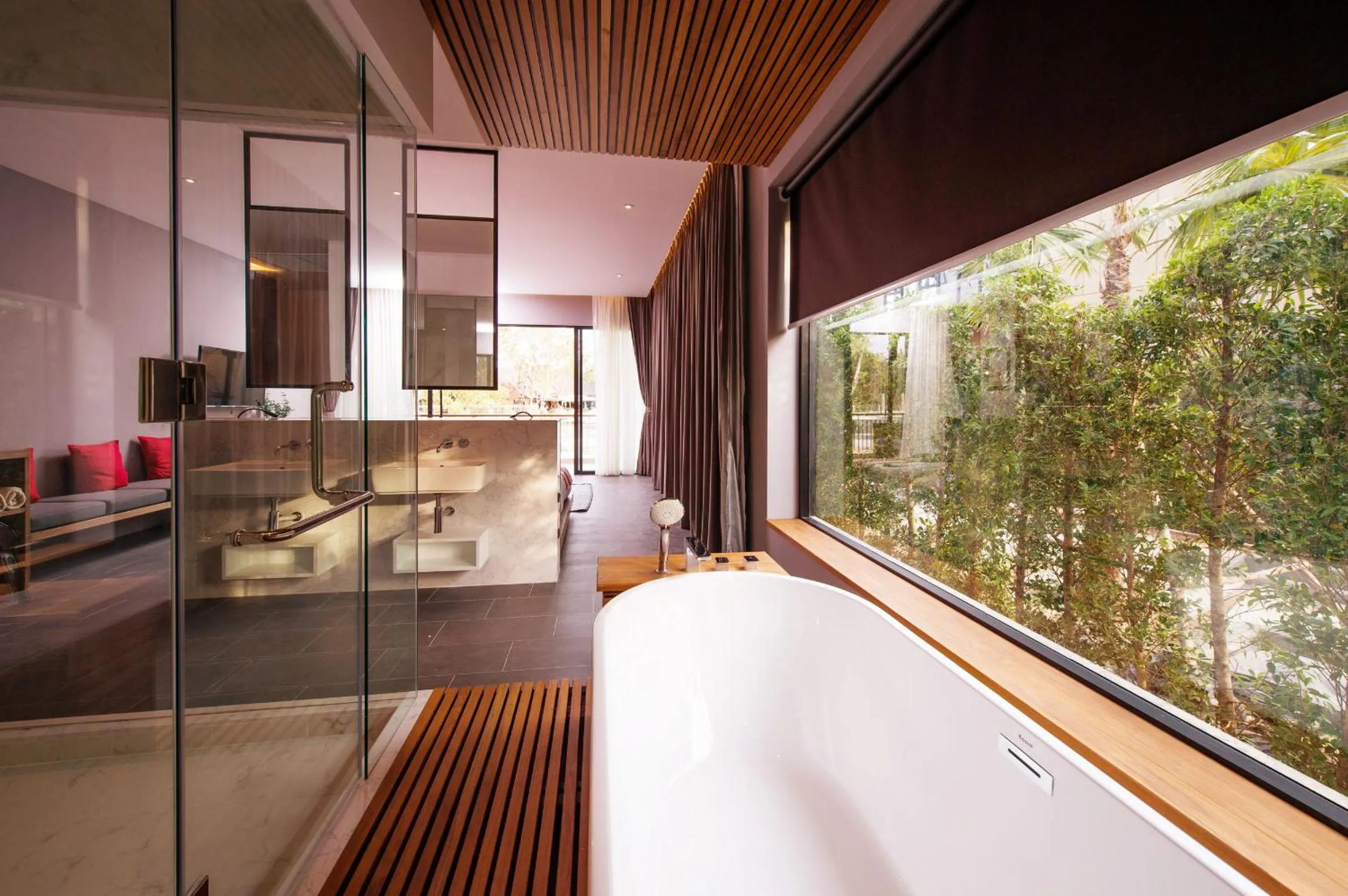 Shower in The Gallery Hotel Nai Harn