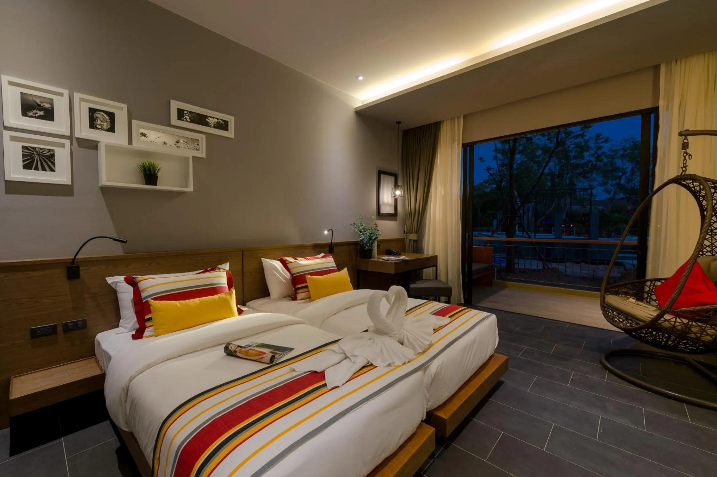 Photo of the whole room, Bed in The Gallery Hotel Nai Harn