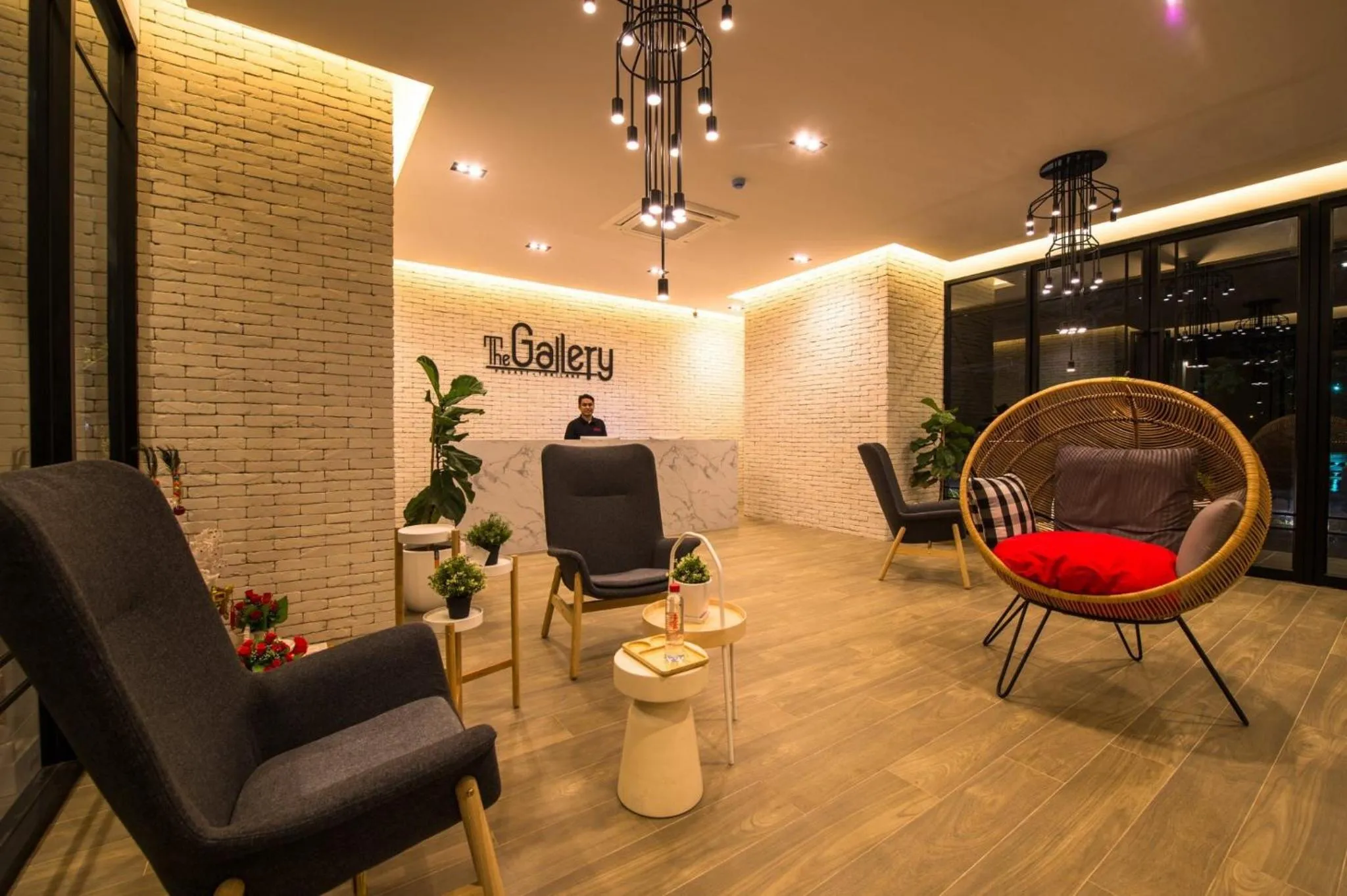 Lobby or reception in The Gallery Hotel Nai Harn
