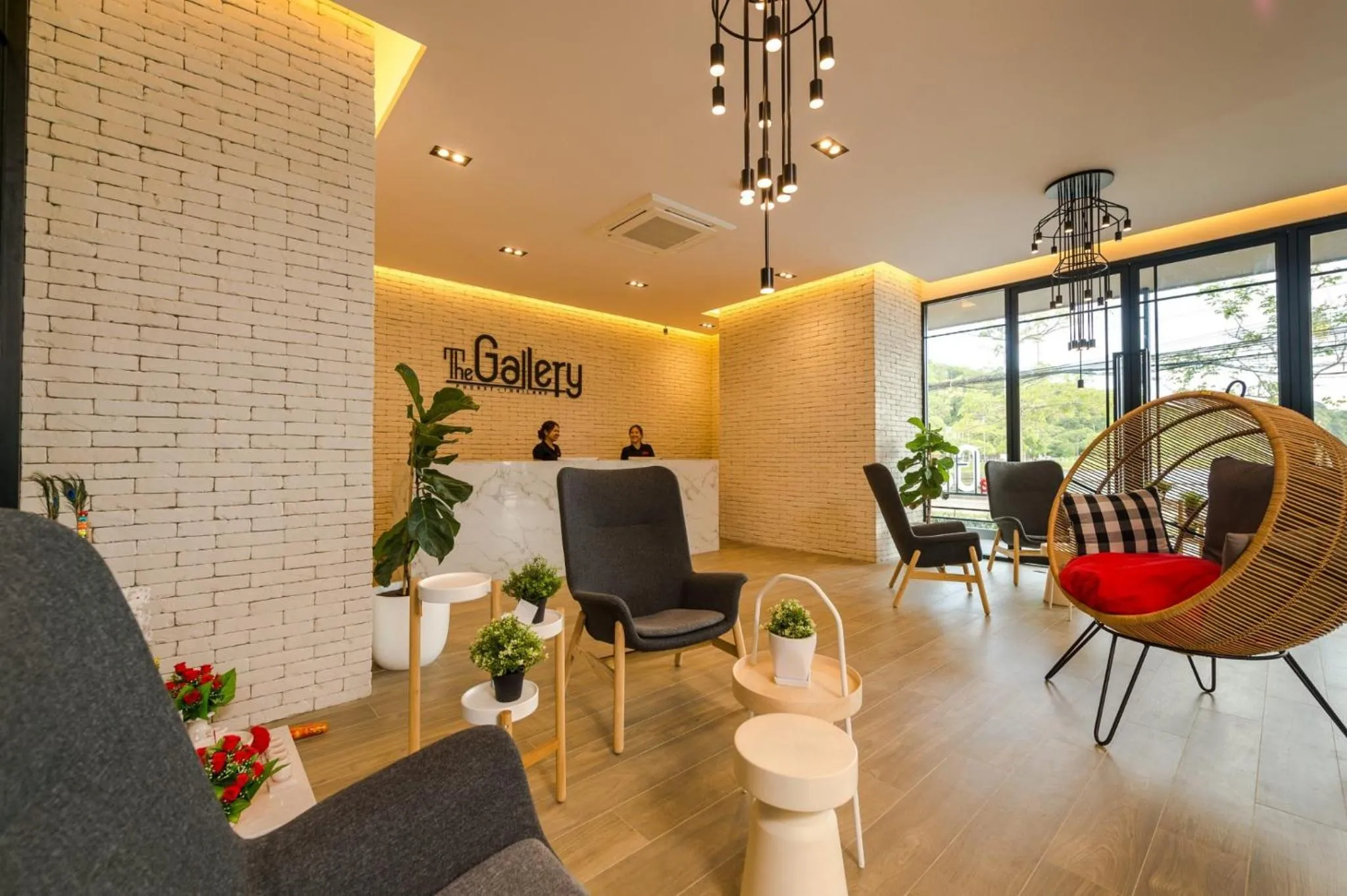 Lobby or reception in The Gallery Hotel Nai Harn