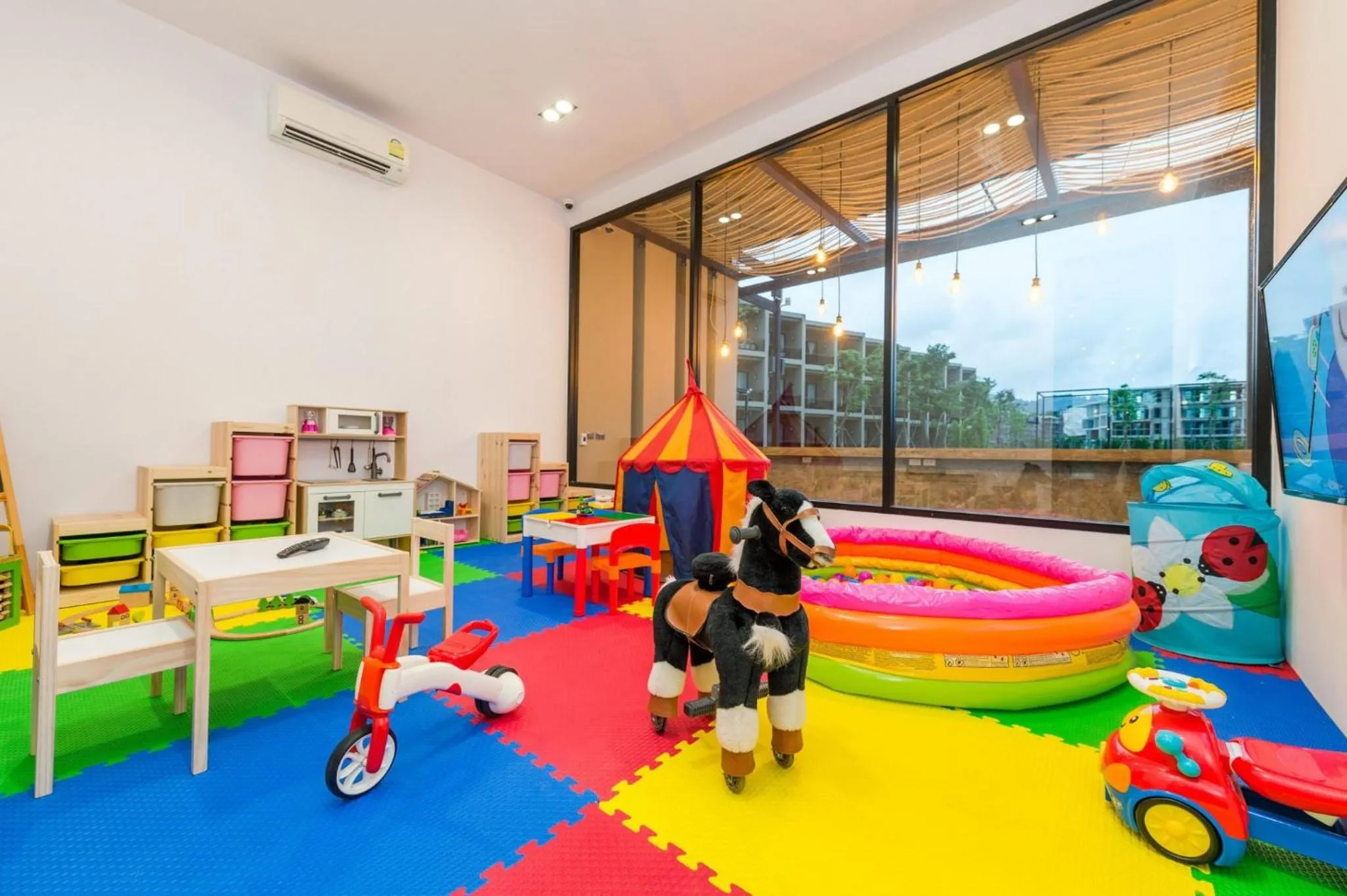 Children play ground in The Gallery Hotel Nai Harn