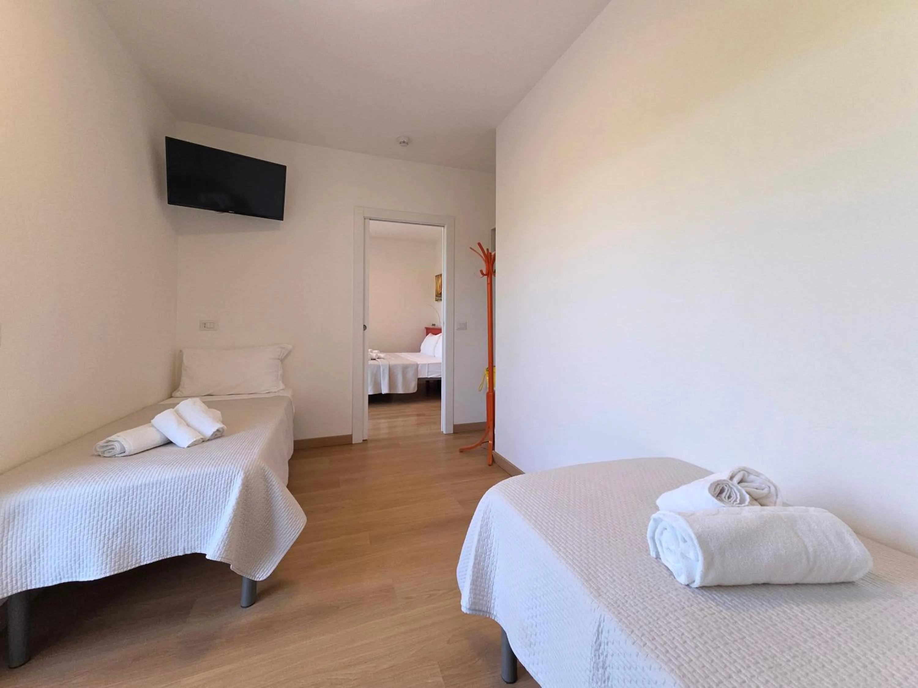 Bed in Hotel Royal Garnì