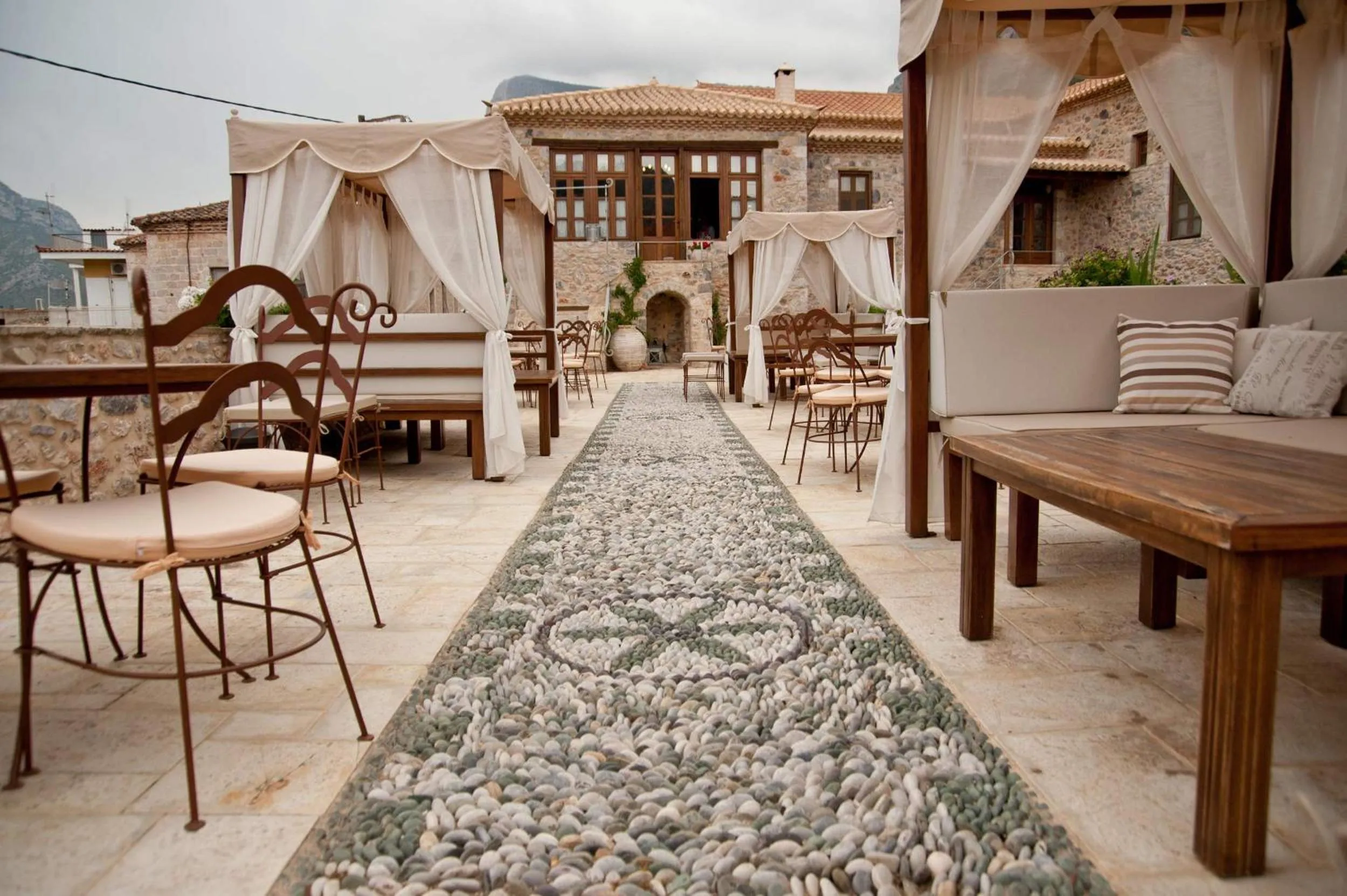 Balcony/Terrace in Archontiko Hatzipanayioti