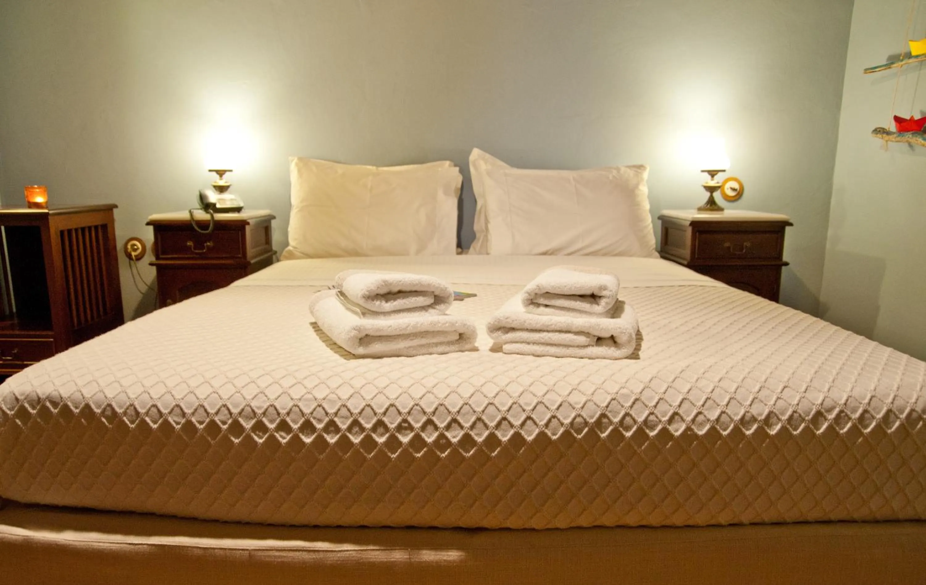 Bed in Archontiko Hatzipanayioti