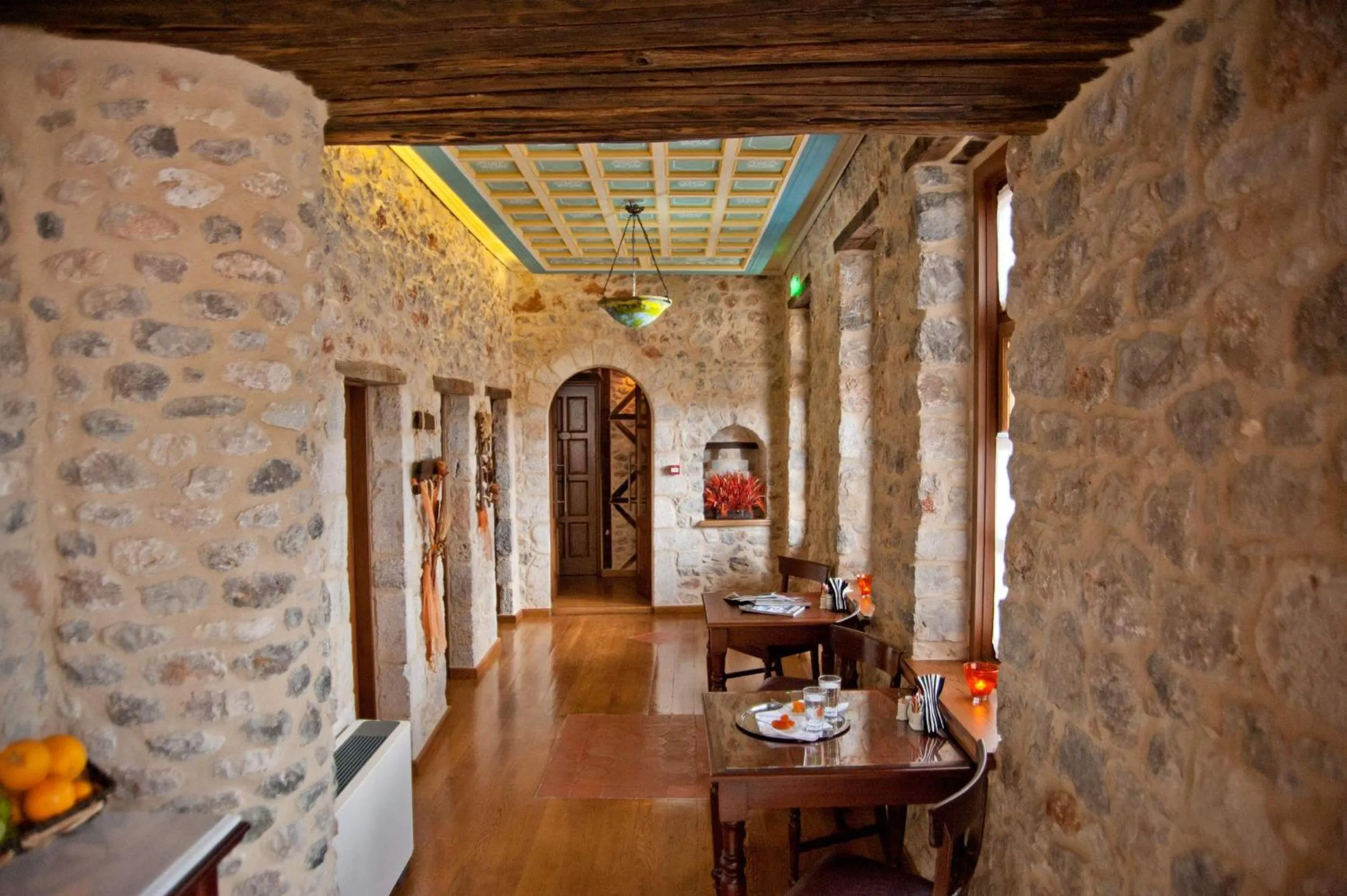 Decorative detail in Archontiko Hatzipanayioti