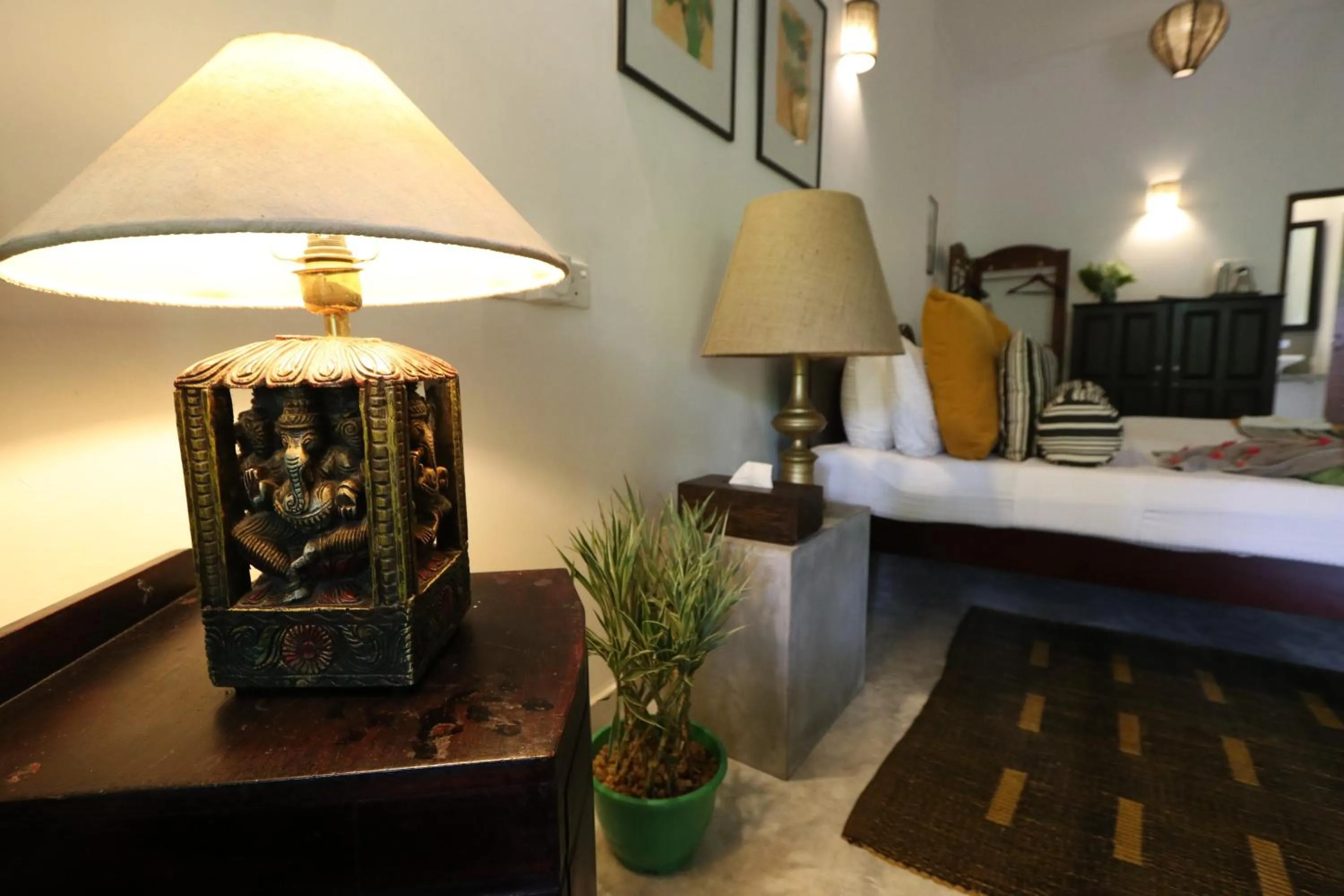 Bed in Plantation Villa