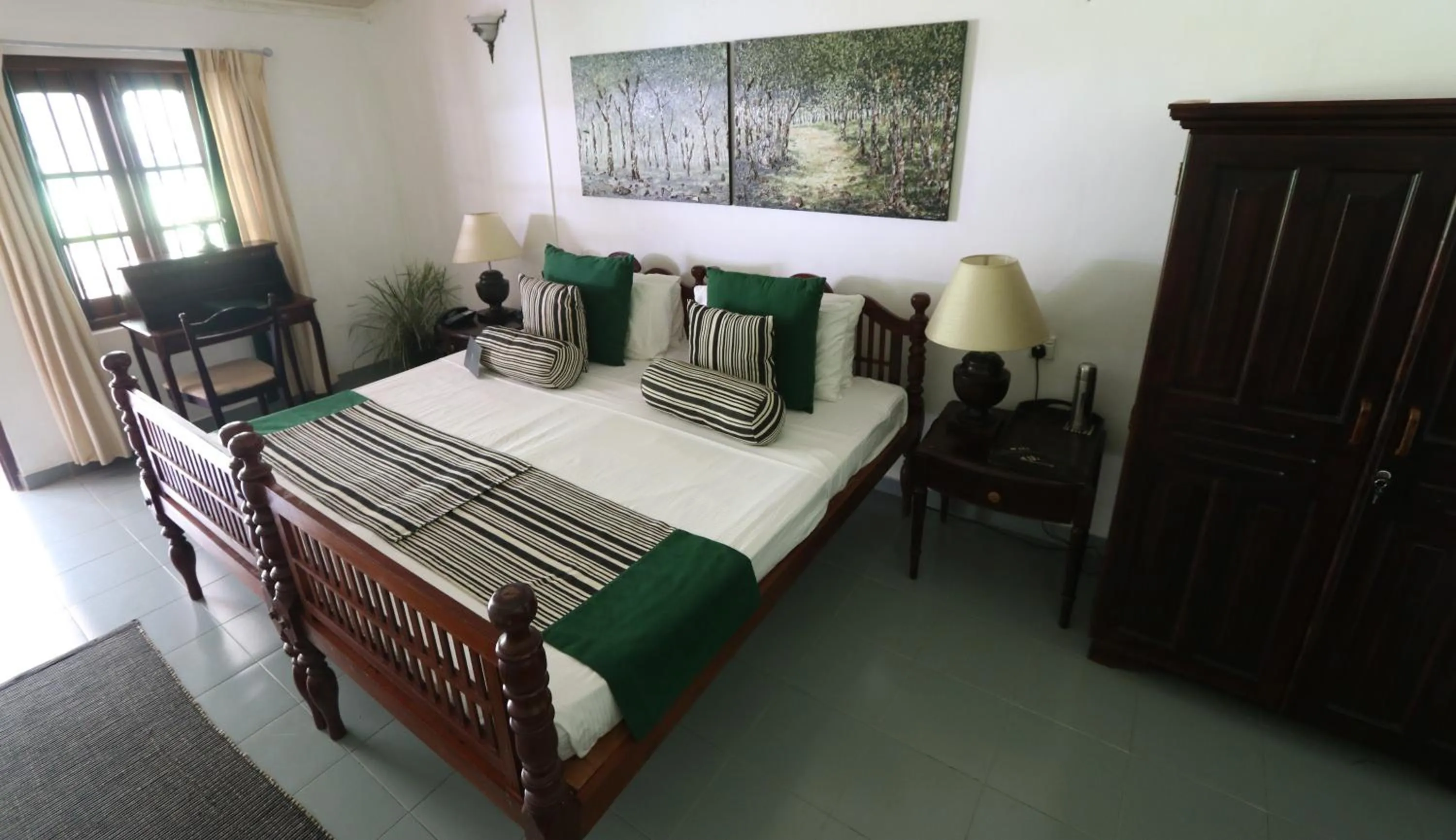 Bed in Plantation Villa