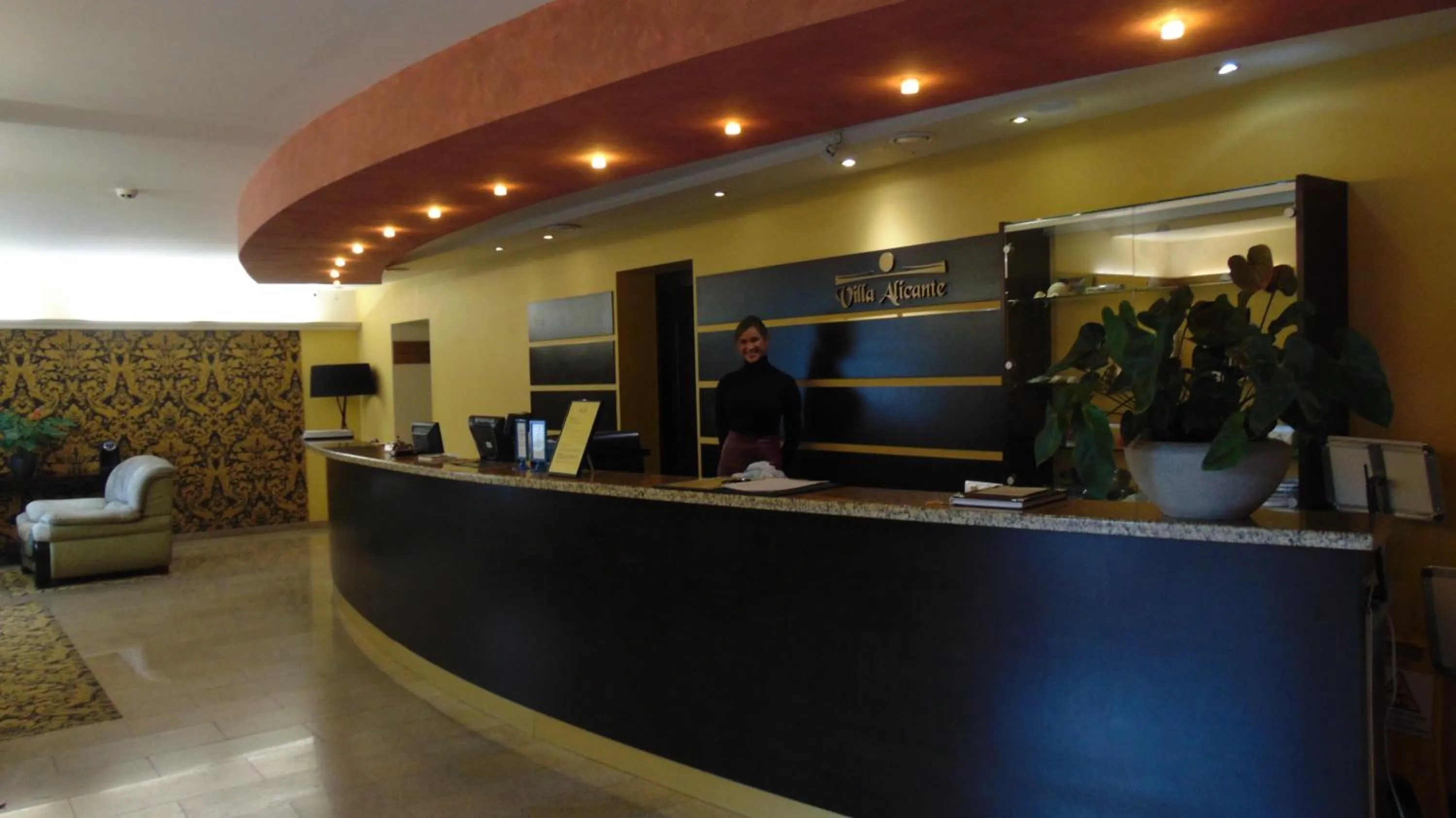 Lobby or reception in Villa Alicante & SPA