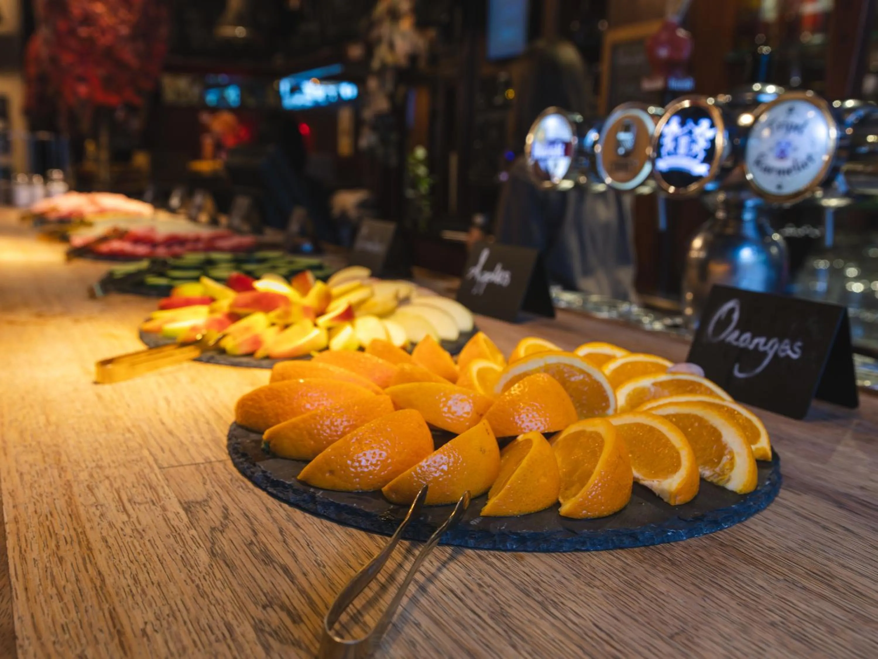 Food in St Christopher's Inn Bruges - The Bauhaus