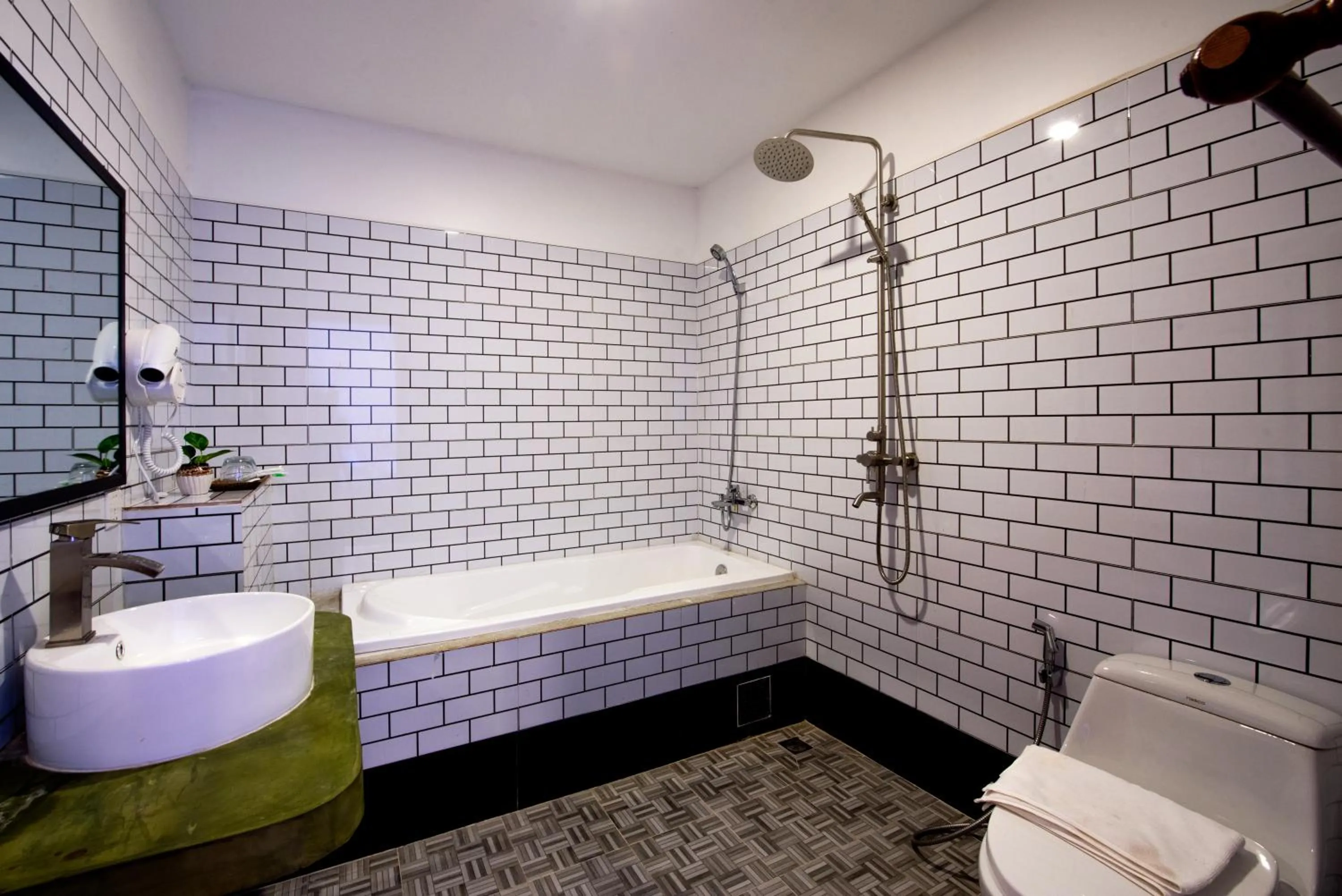 Shower in The Unique Angkor Villa