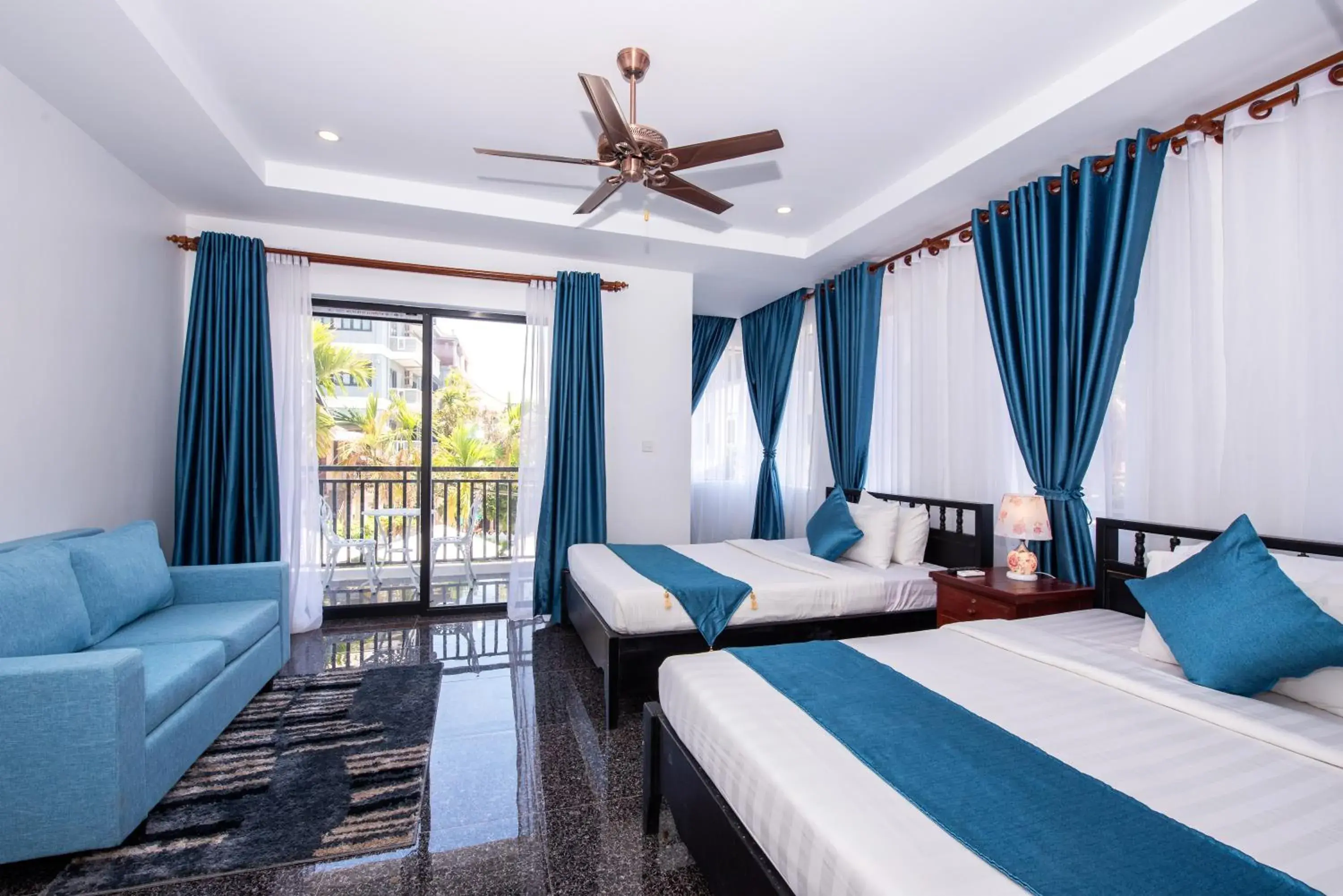 Photo of the whole room, Bed in The Unique Angkor Villa Photo of the whole room, Bed in The Unique Angkor Villa