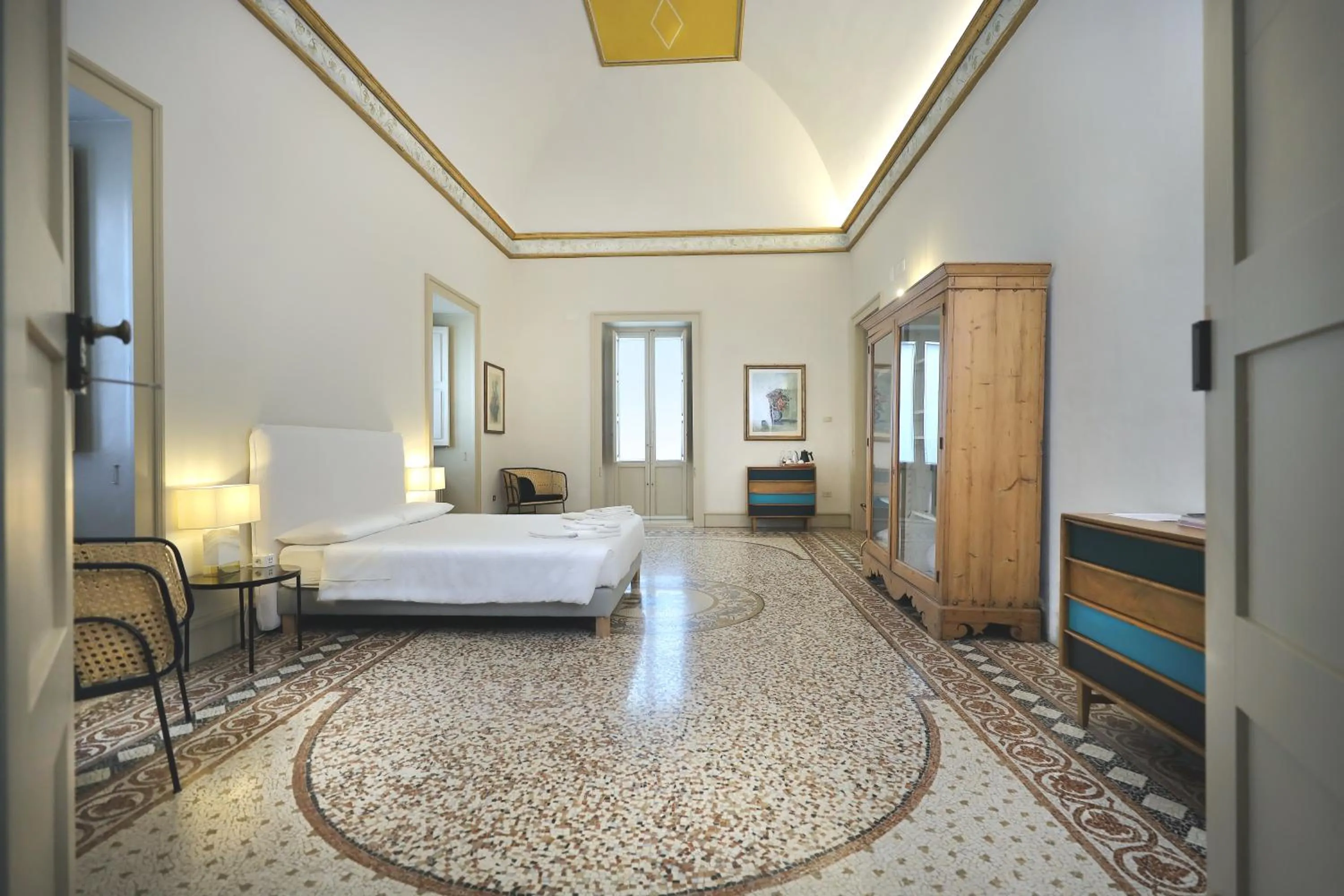 Bedroom, Bed in Palazzo Circolone