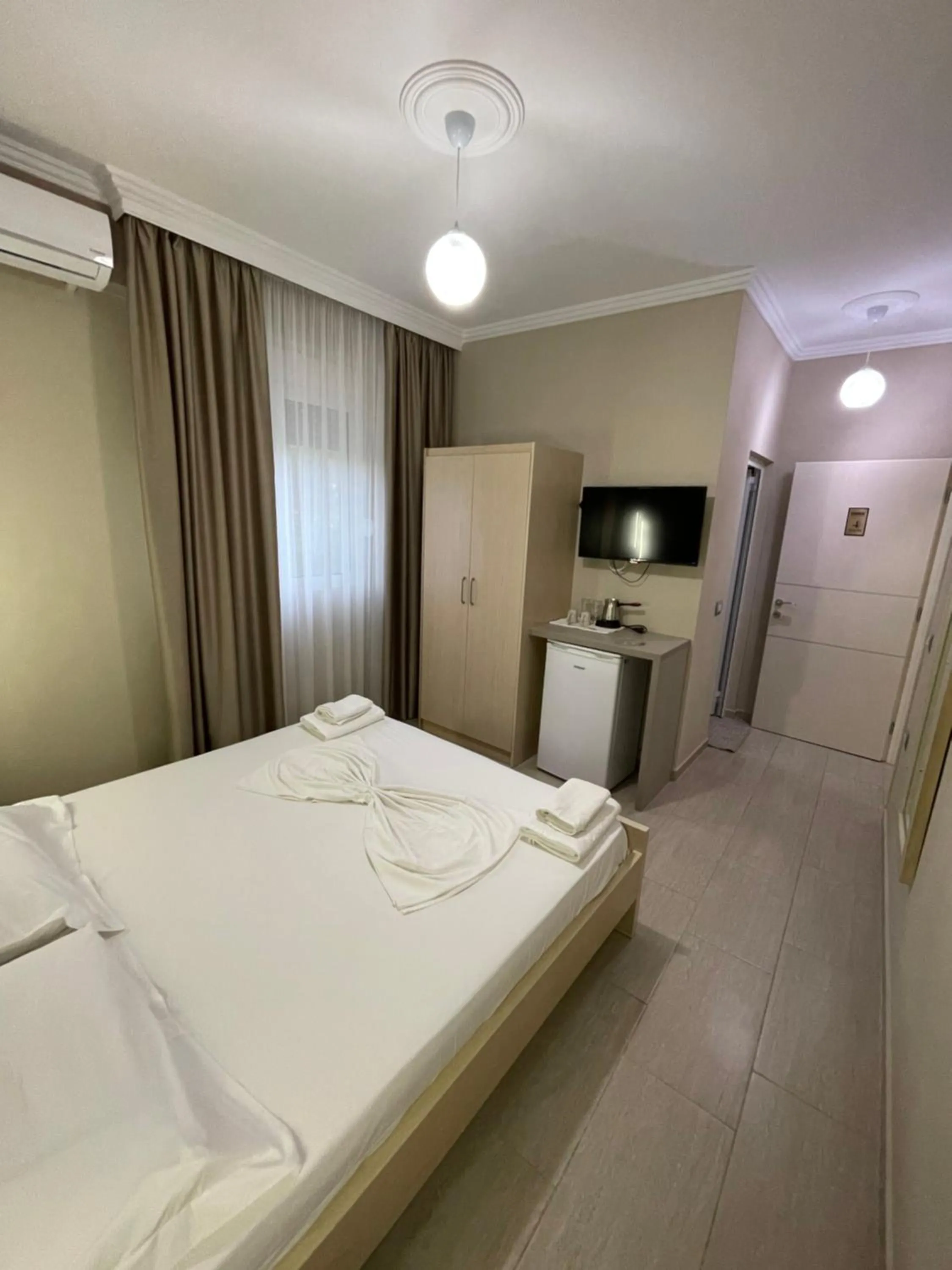 Bed in Durmishi Rooms & Apartments & Beach