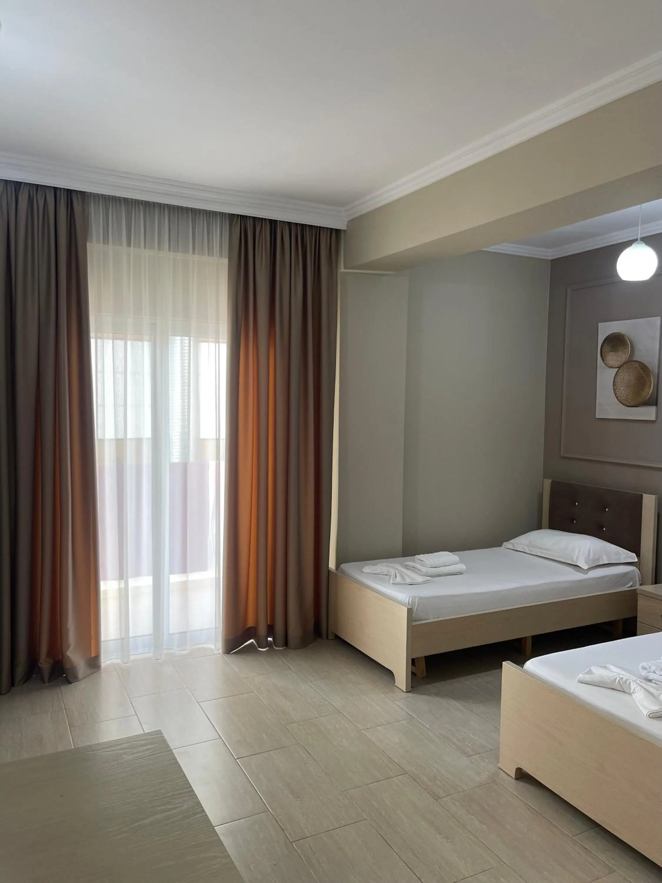 Bed in Durmishi Rooms & Apartments & Beach