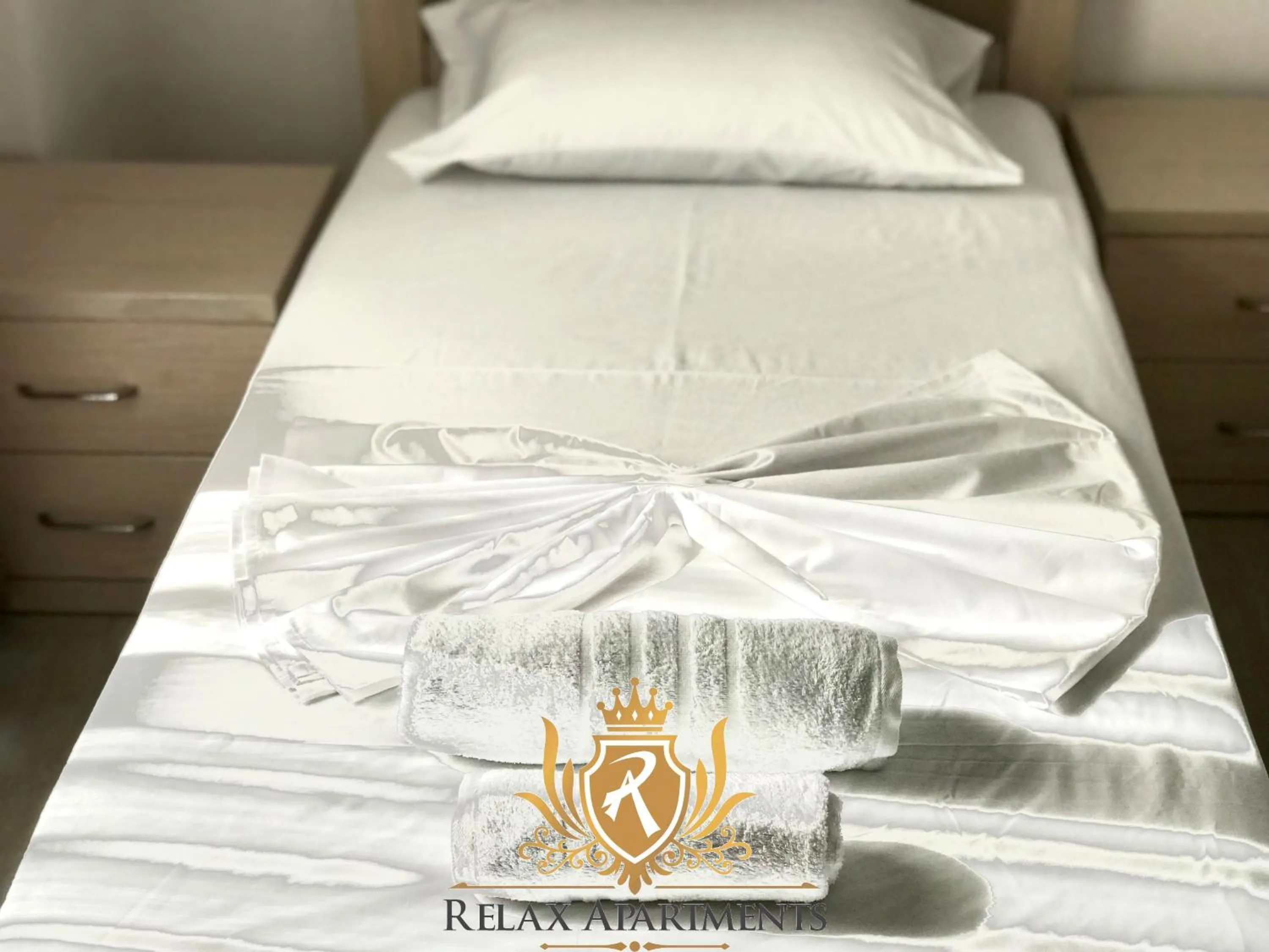 Bed in Durmishi Rooms & Apartments & Beach