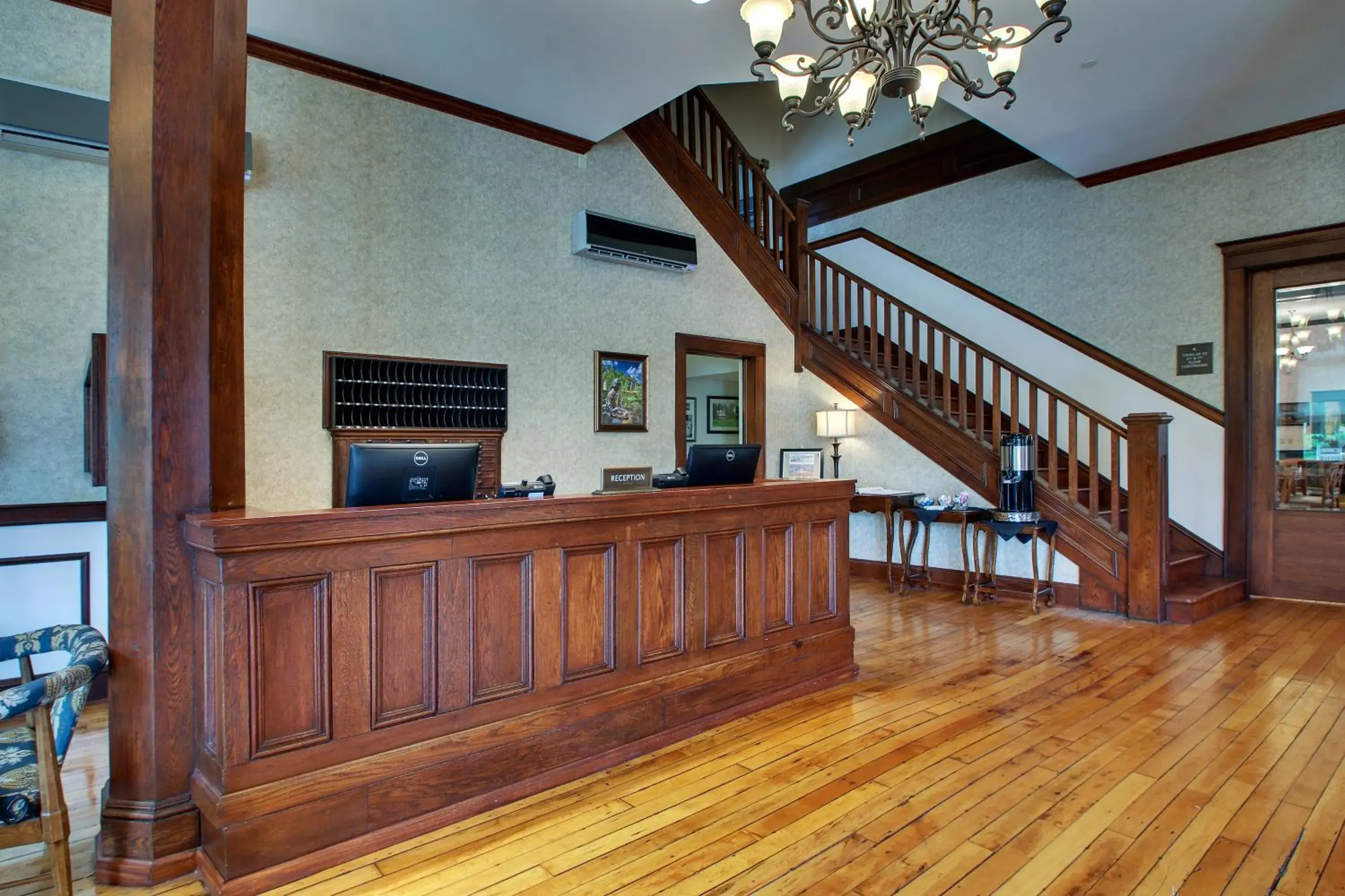Lobby or reception in The Inn at Wise Lobby or reception in The Inn at Wise