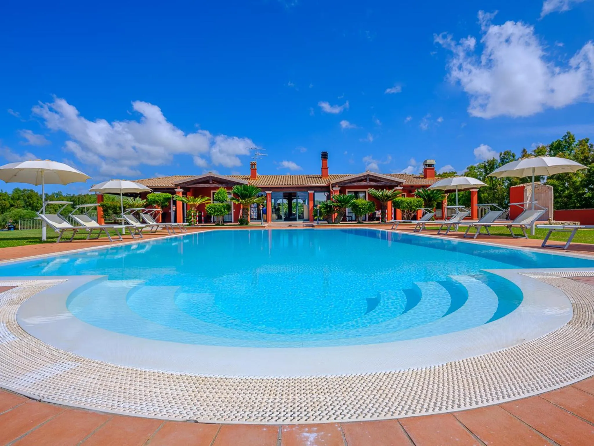 Swimming pool in Villa Barbarina Nature Resort