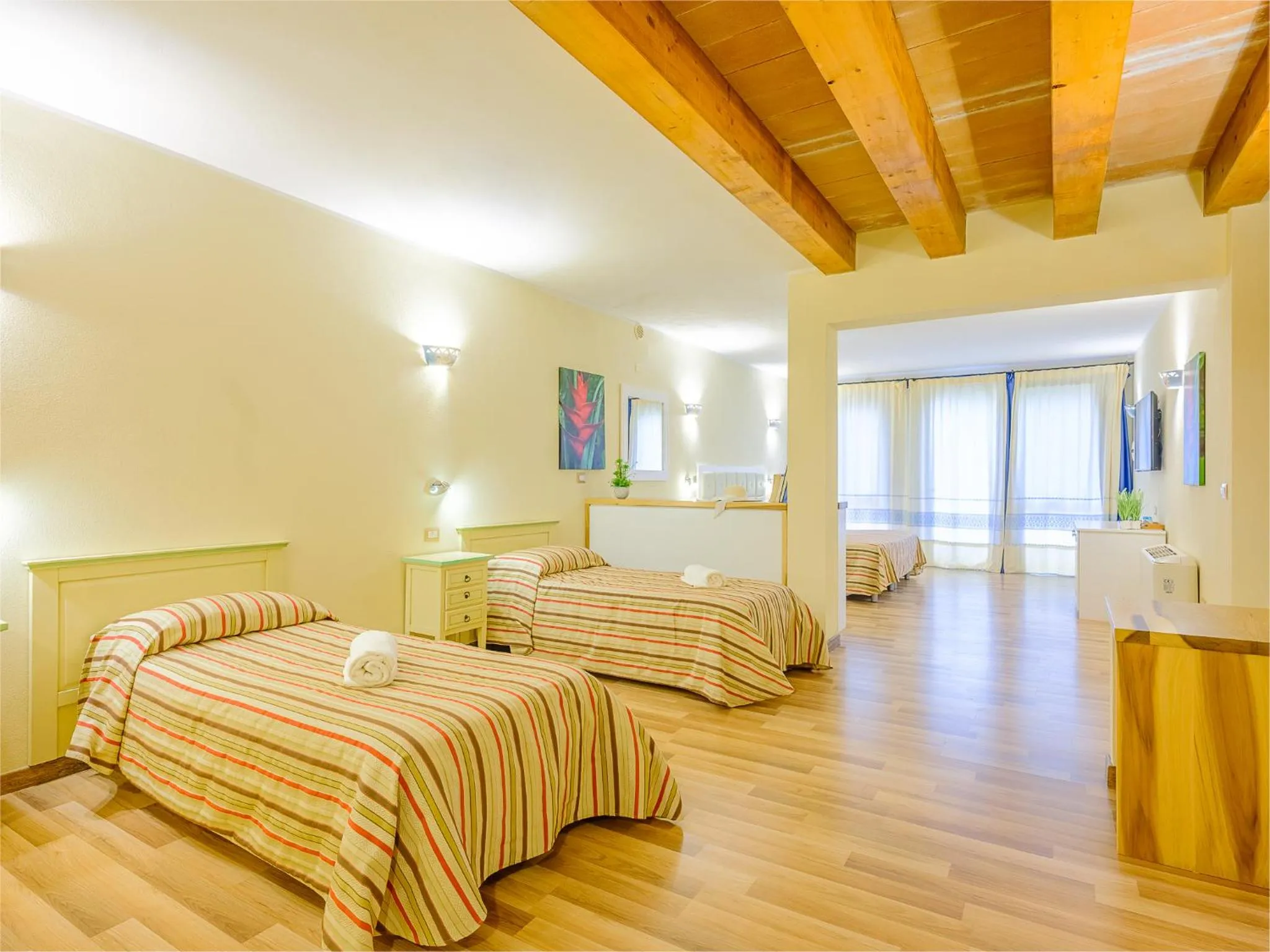 Bed in Villa Barbarina Nature Resort