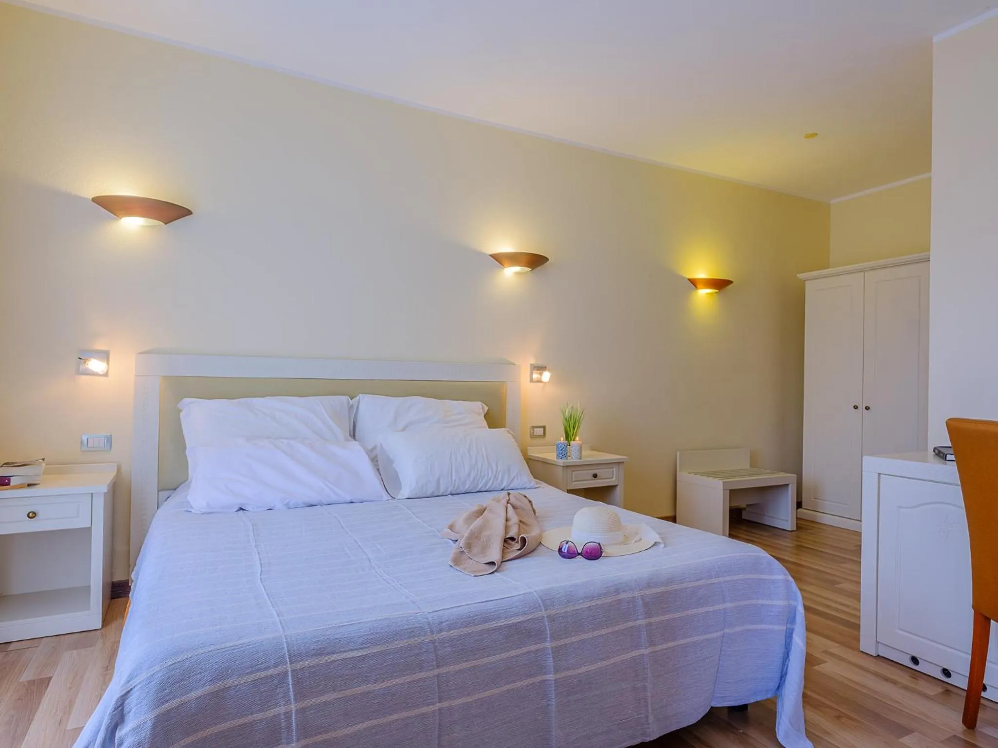 Bed in Villa Barbarina Nature Resort