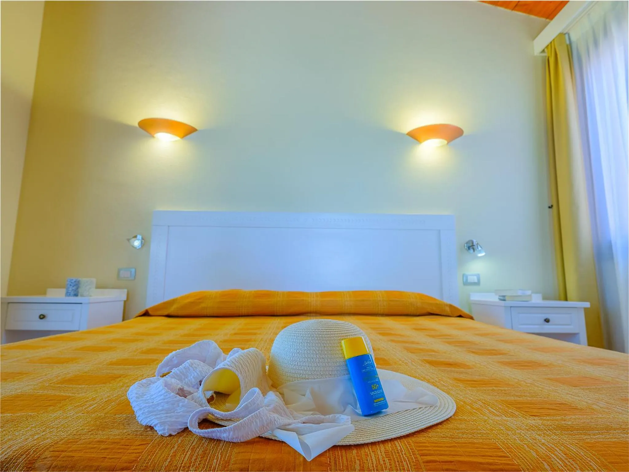 Bed in Villa Barbarina Nature Resort