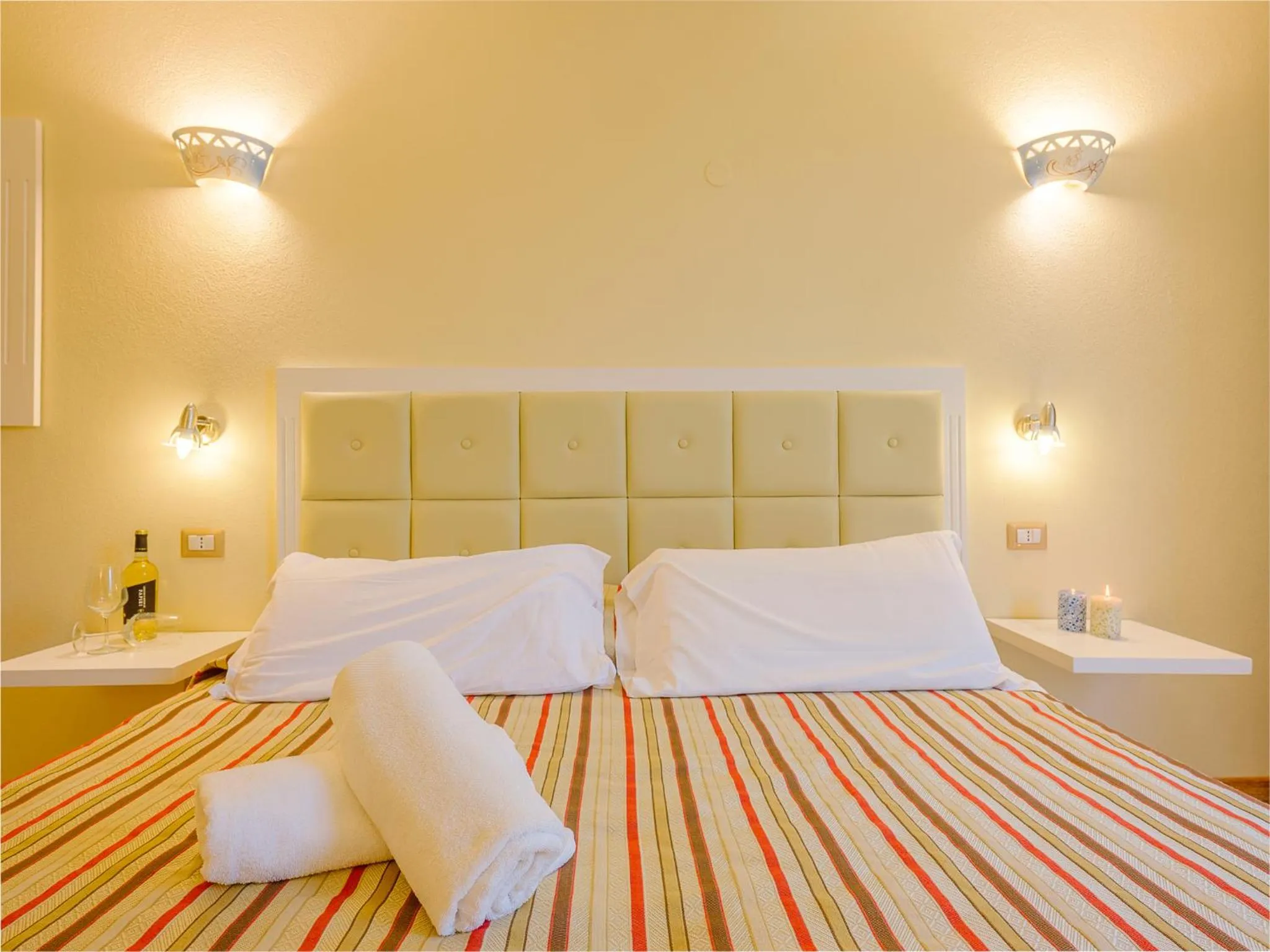 Bed in Villa Barbarina Nature Resort