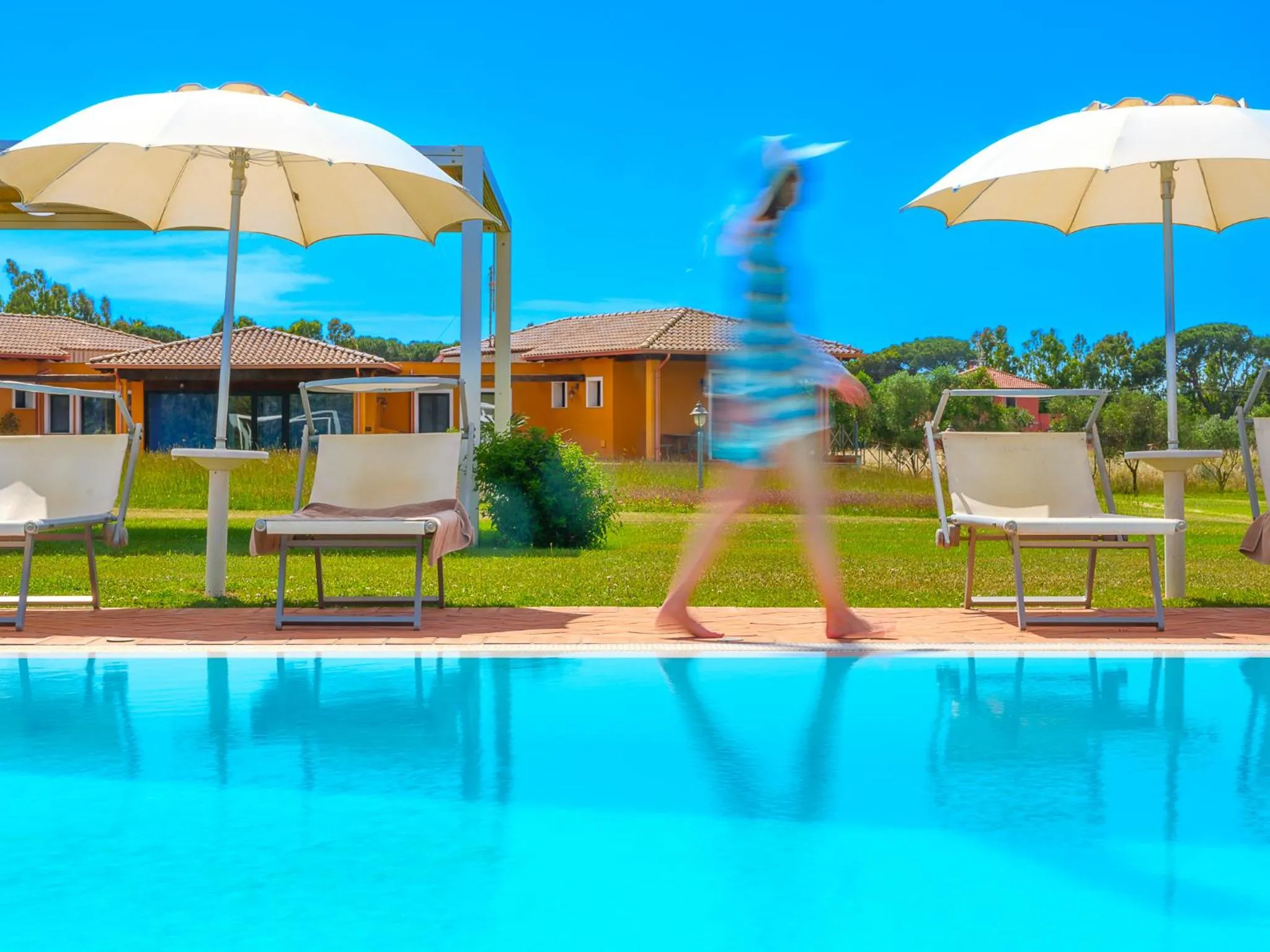 Swimming pool in Villa Barbarina Nature Resort