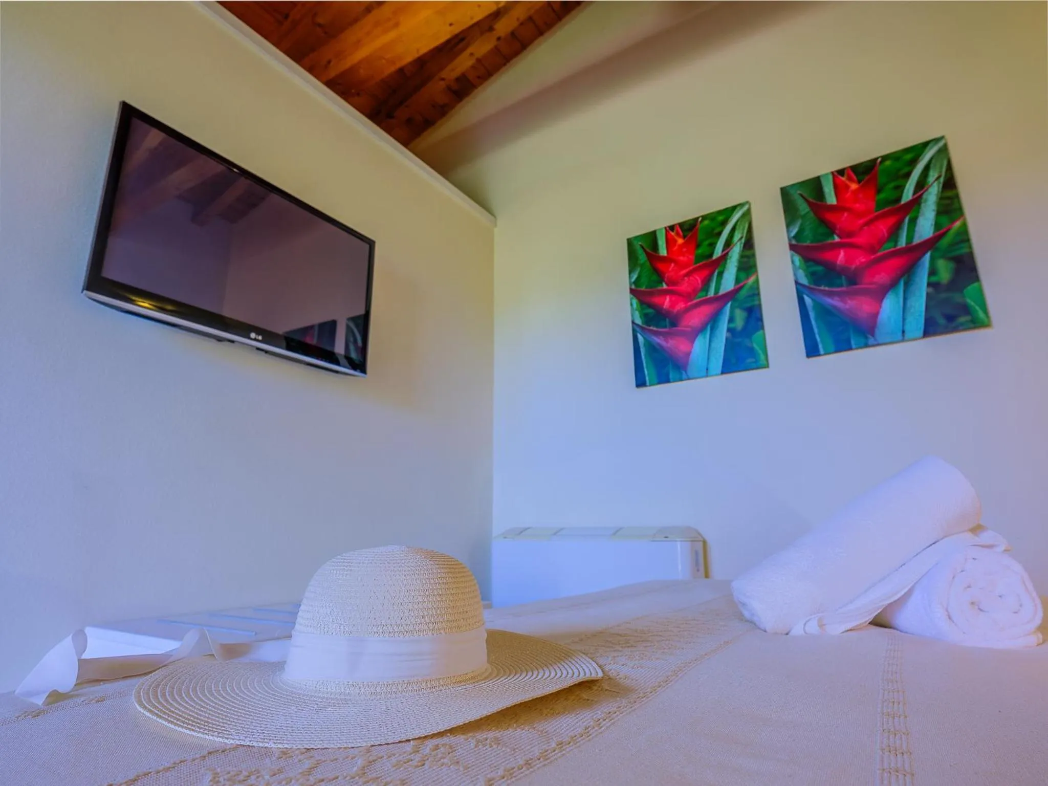 Bed in Villa Barbarina Nature Resort