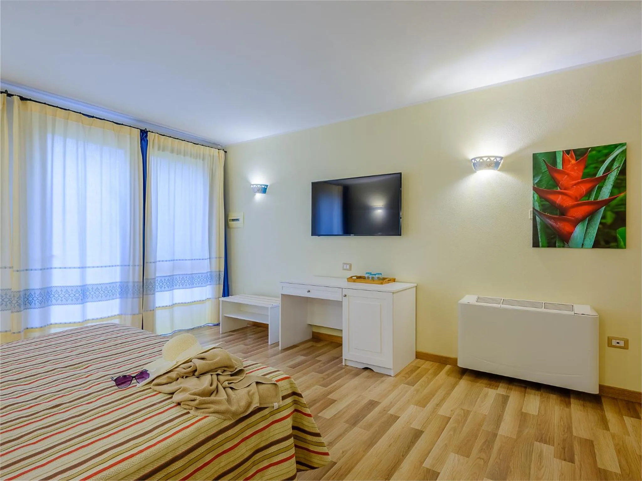 Bed in Villa Barbarina Nature Resort