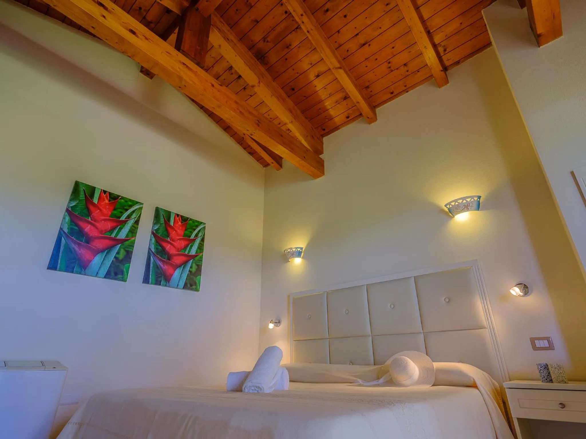 Bed in Villa Barbarina Nature Resort