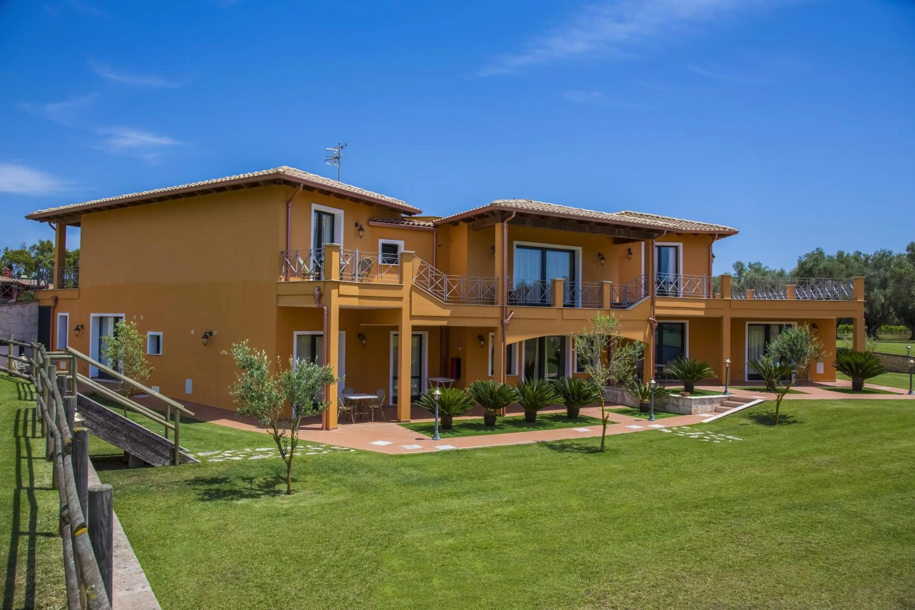 Property building in Villa Barbarina Nature Resort