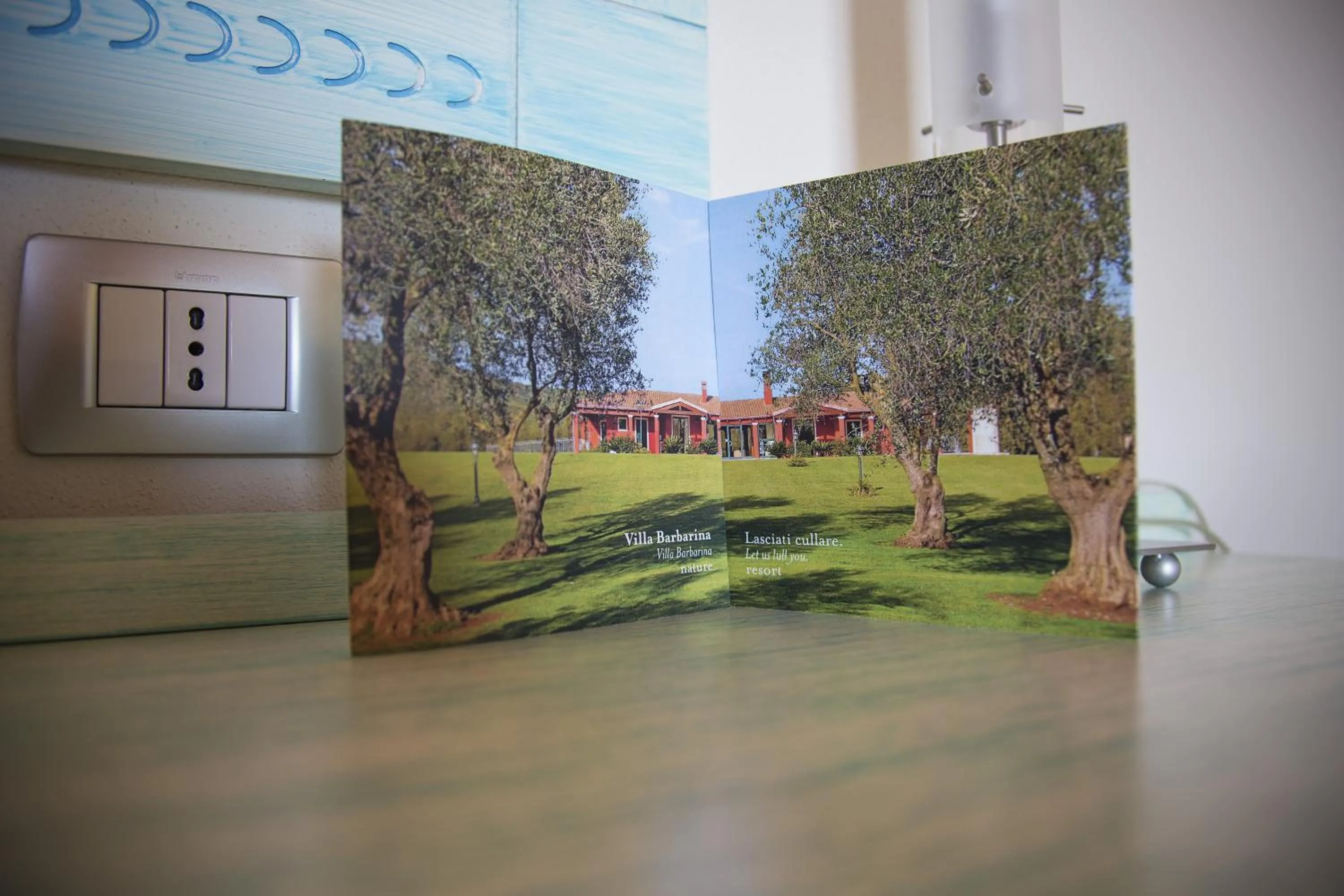 Decorative detail in Villa Barbarina Nature Resort