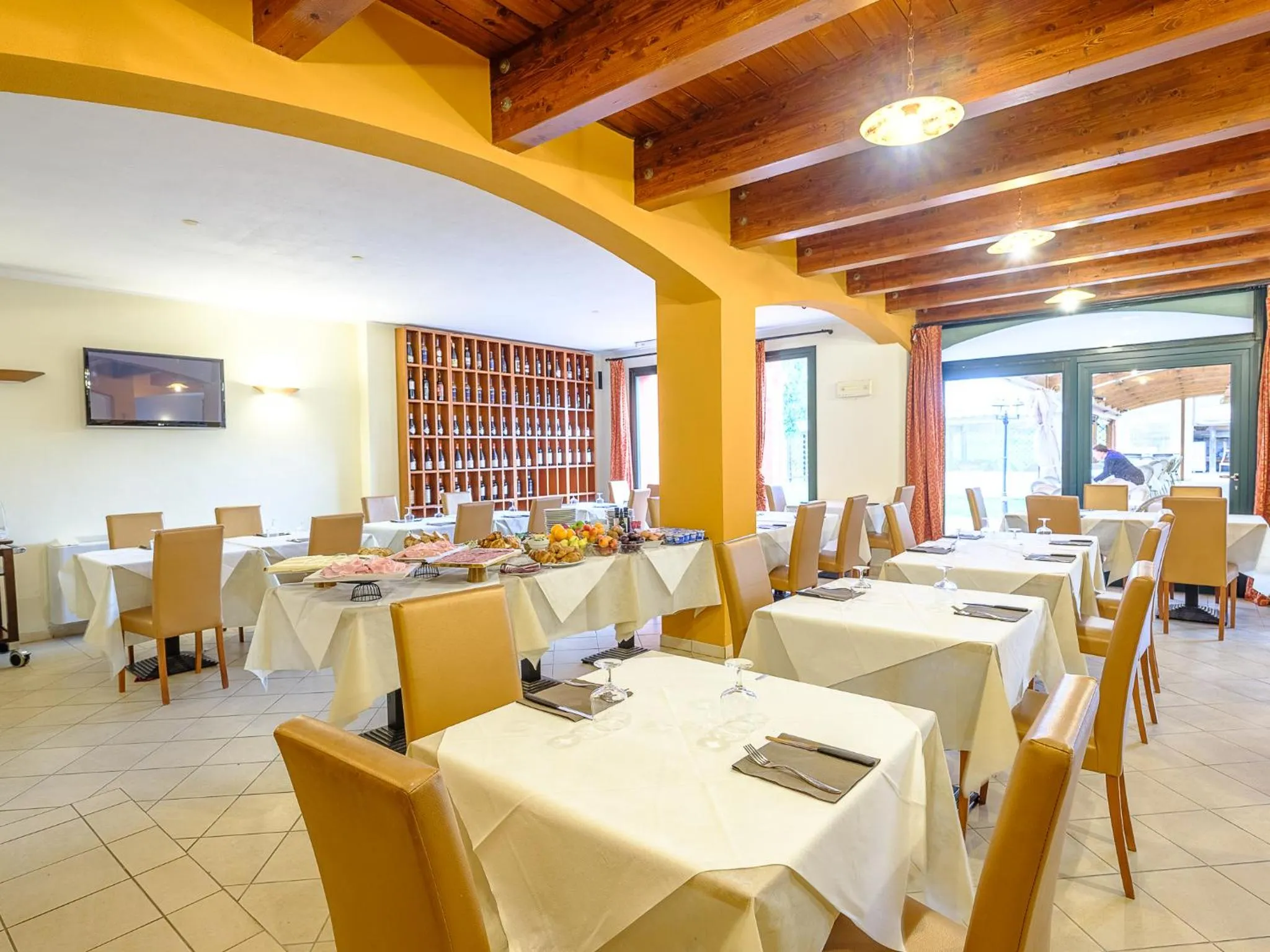 Restaurant/places to eat in Villa Barbarina Nature Resort