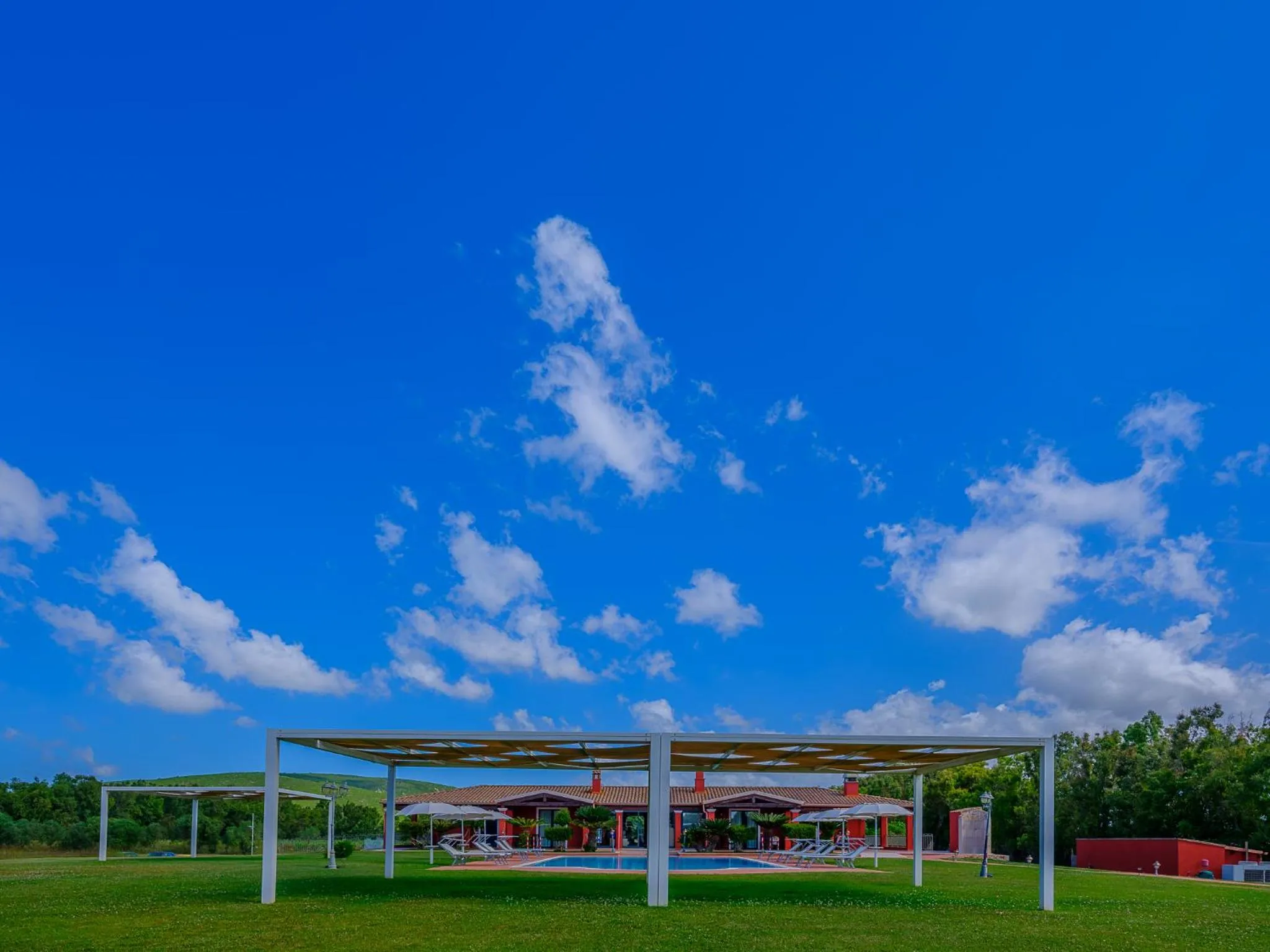 Swimming pool in Villa Barbarina Nature Resort