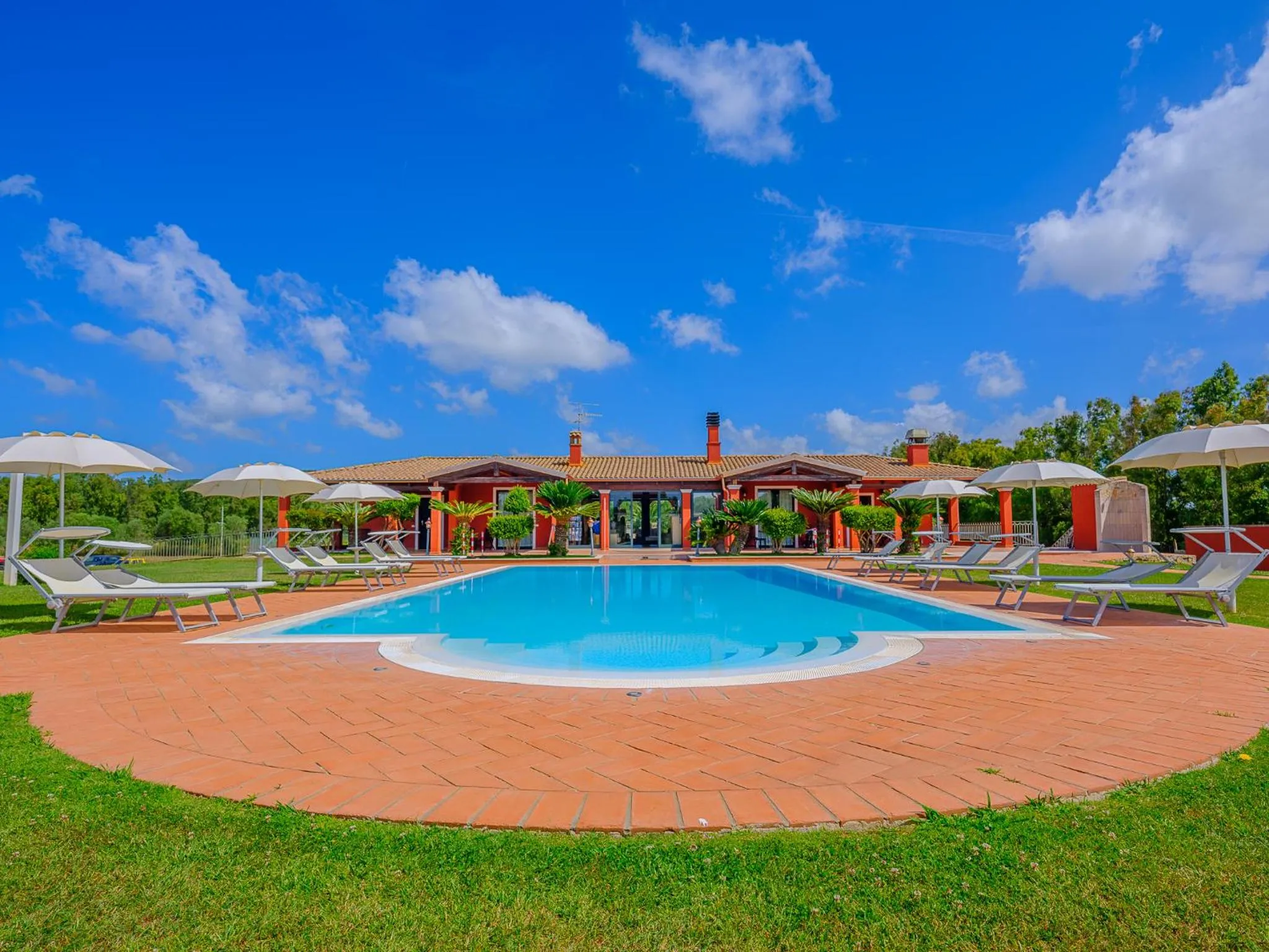 Swimming pool in Villa Barbarina Nature Resort