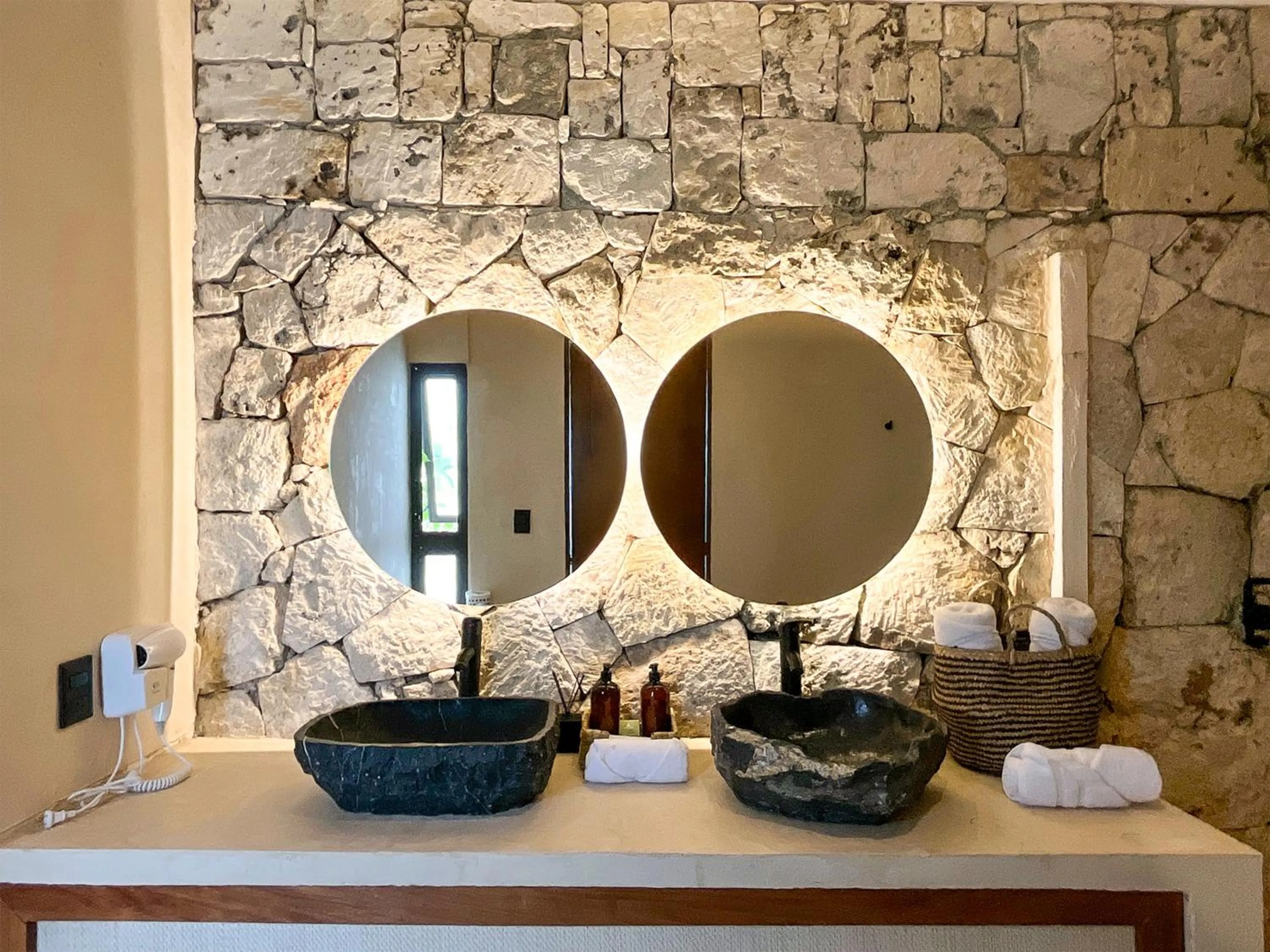 Bathroom in Zelune Luxury Lagoon Resort Bacalar - Adults Only